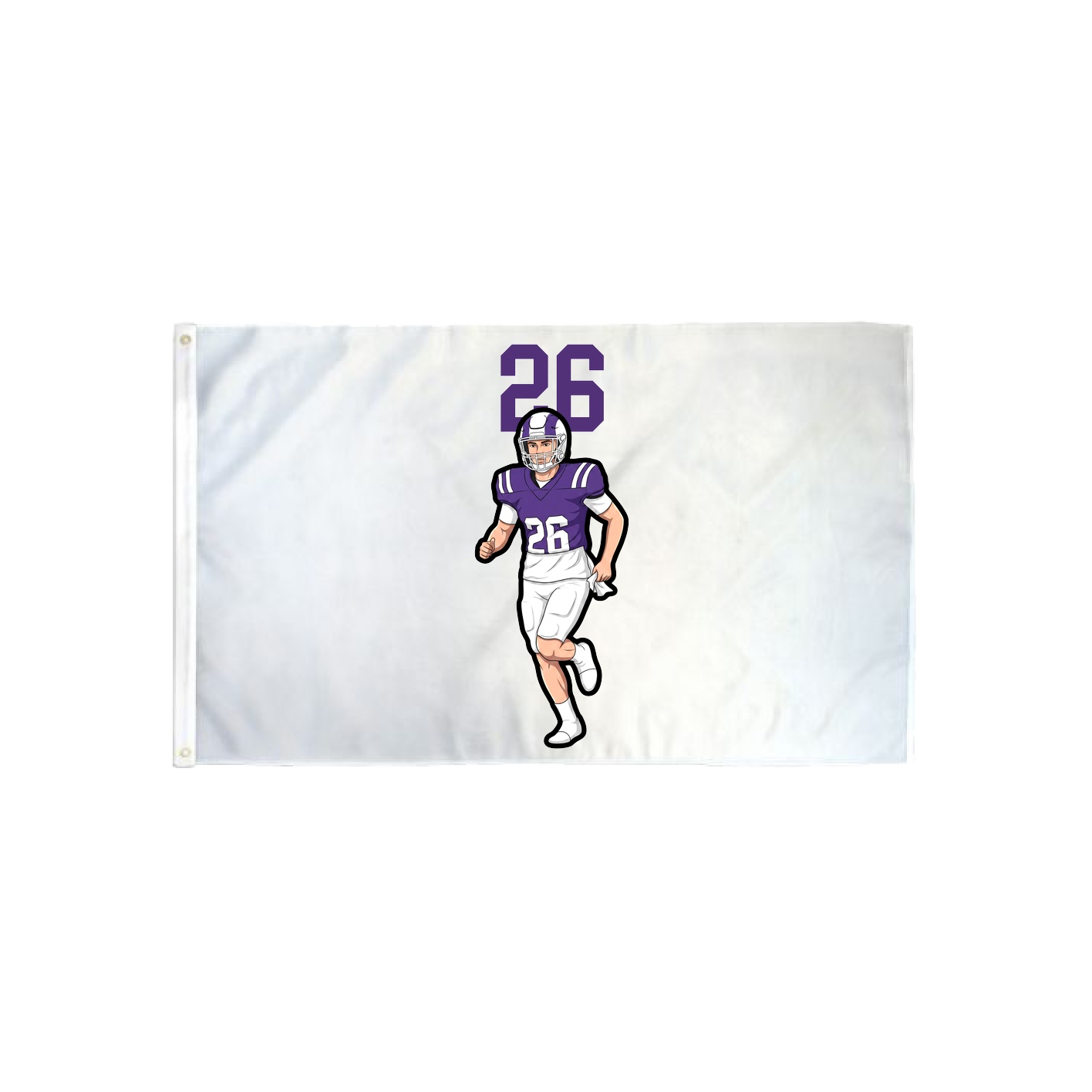 3x5 Flag — Number Top in Classic