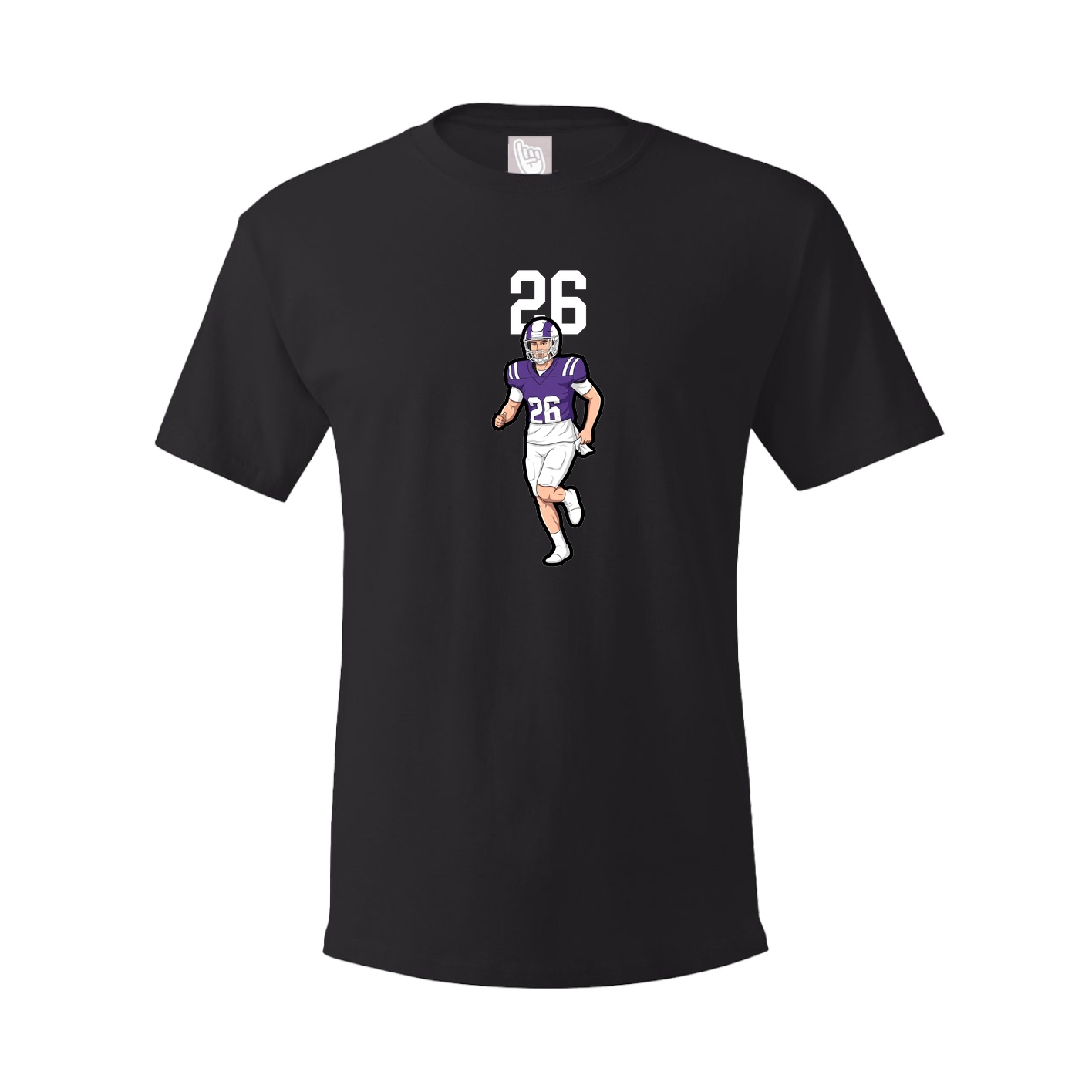 Tee — Number Top in Black