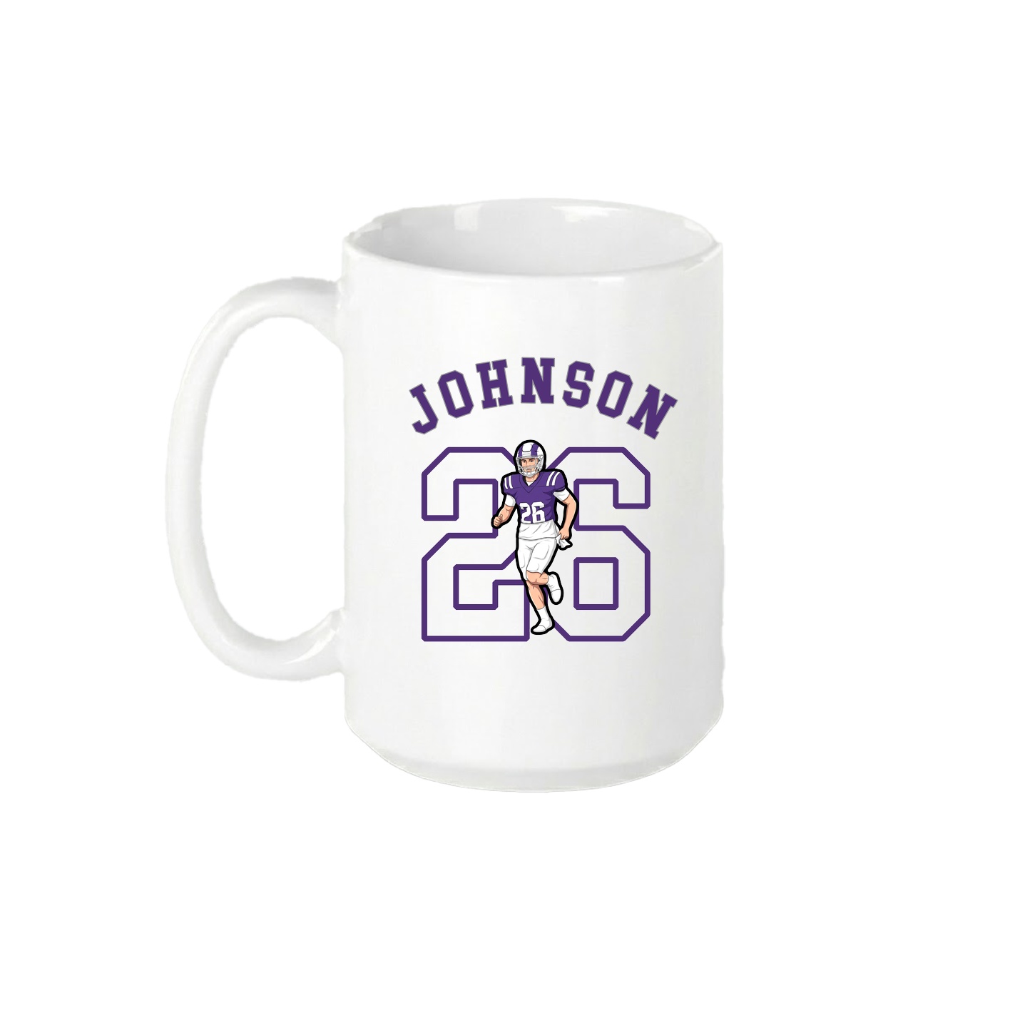 15oz Coffee Mug — Shirsey Arch in White