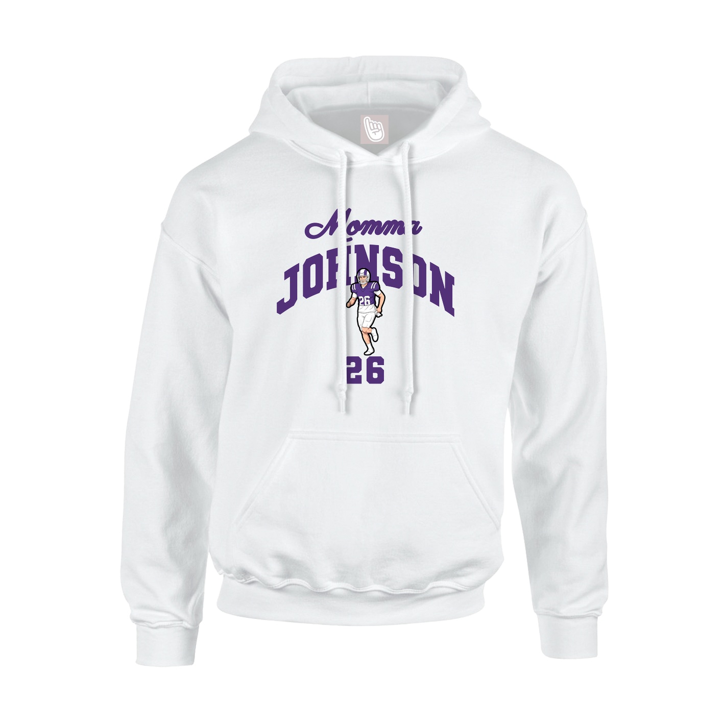 Youth Hoodie — Mothers Day Arch in White