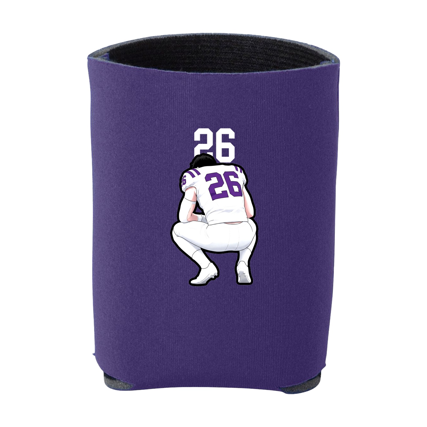 Can Holder — Number Top in Purple