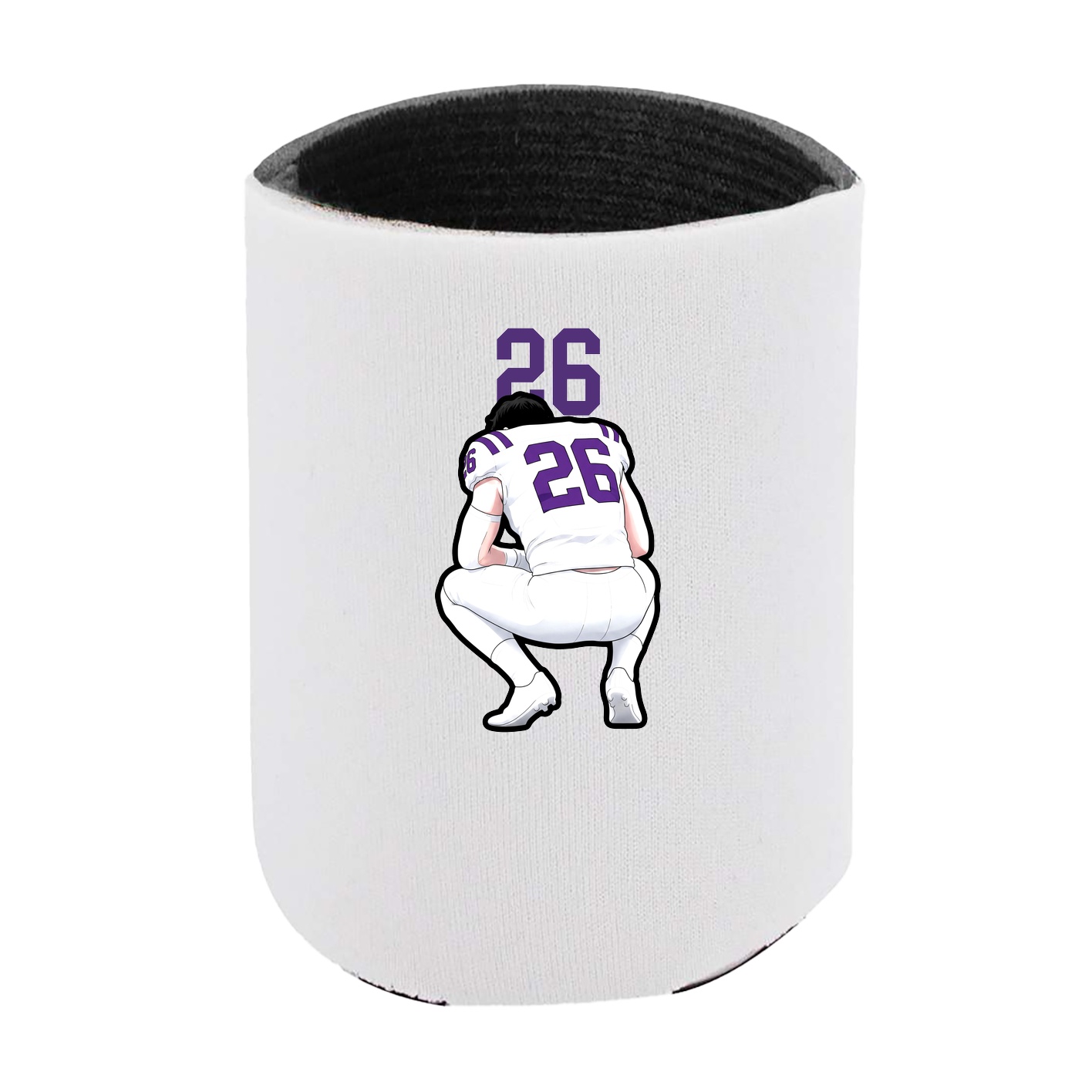 Can Holder — Number Top in White