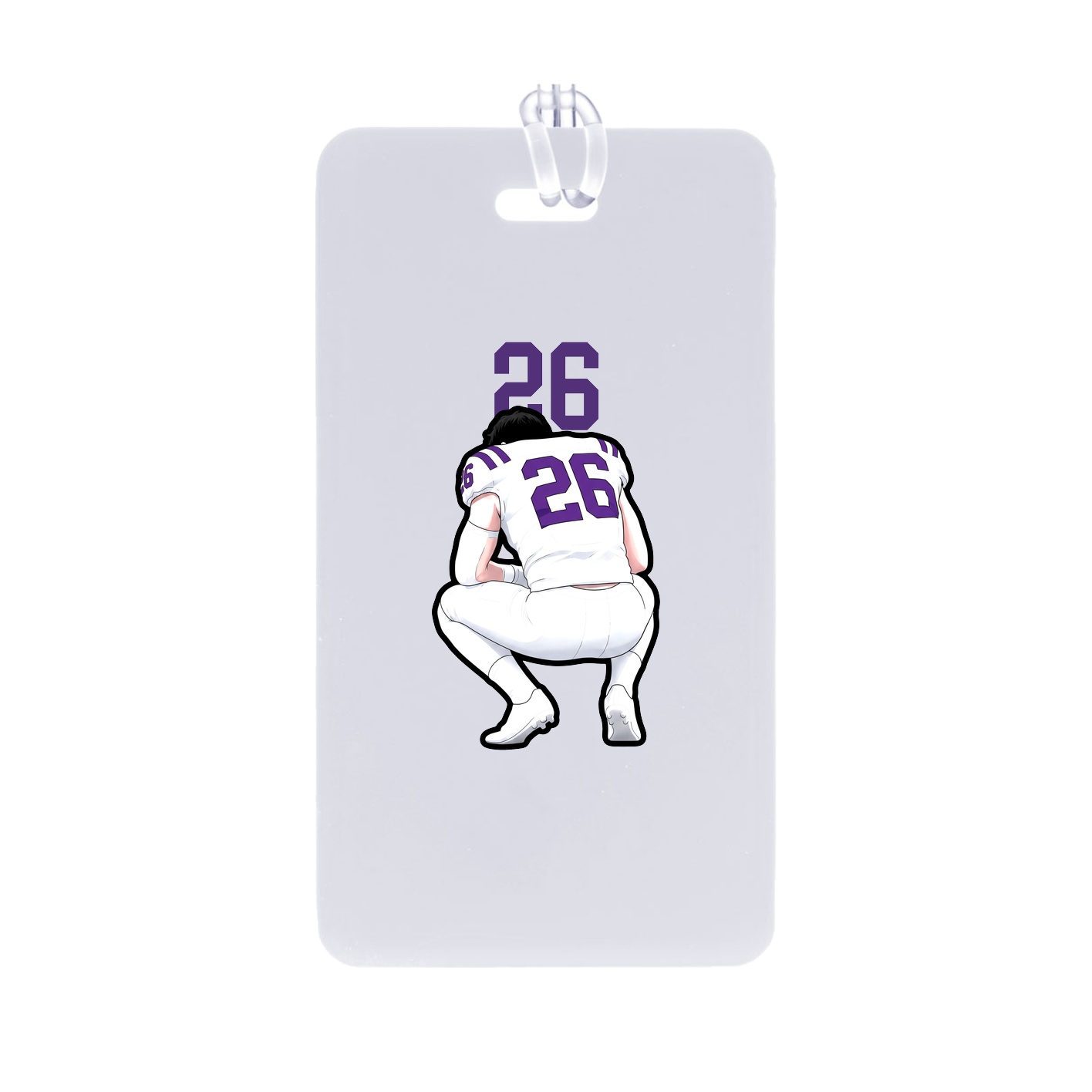 Bag Tag — Number Top in Classic