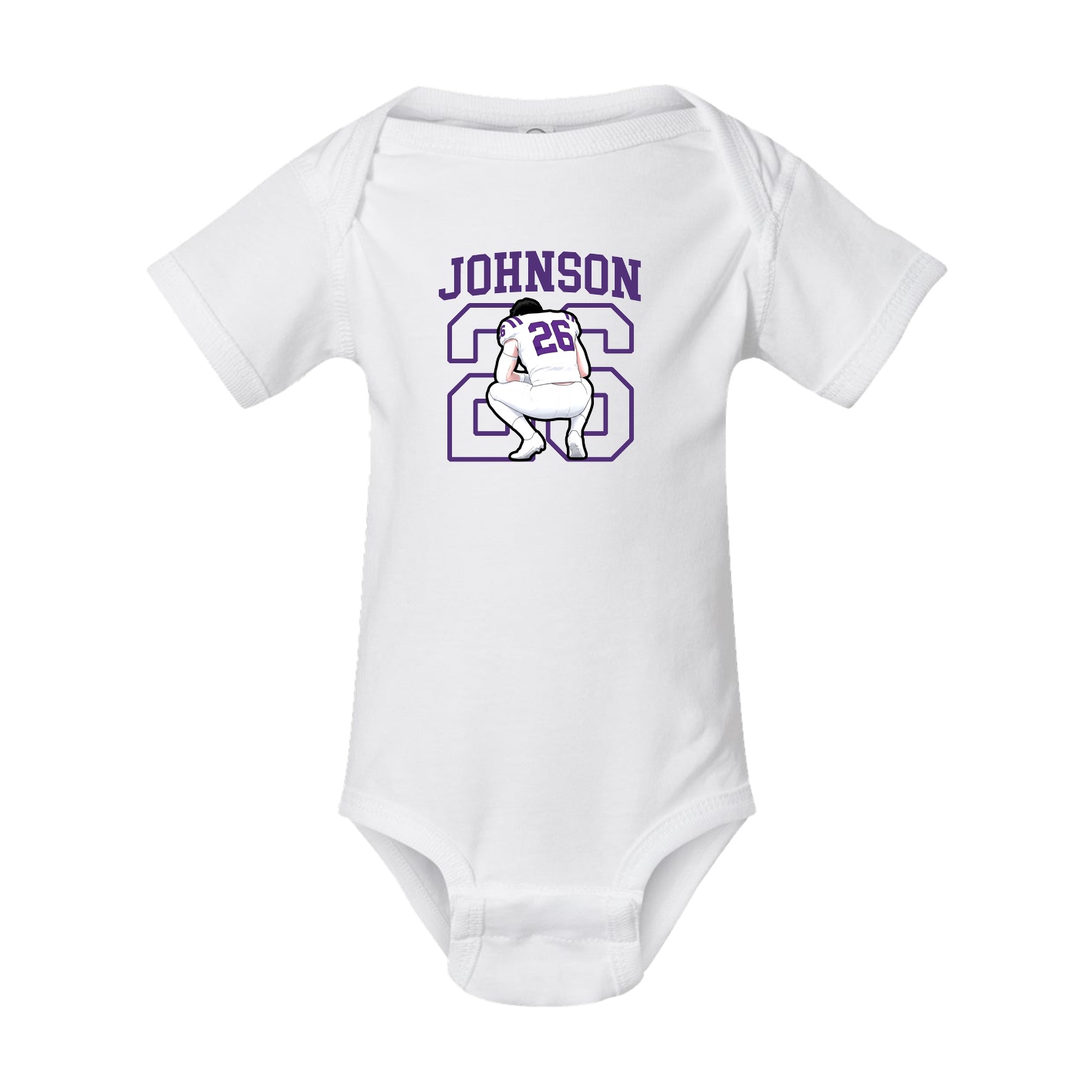 Baby Onesie — Shirsey in White