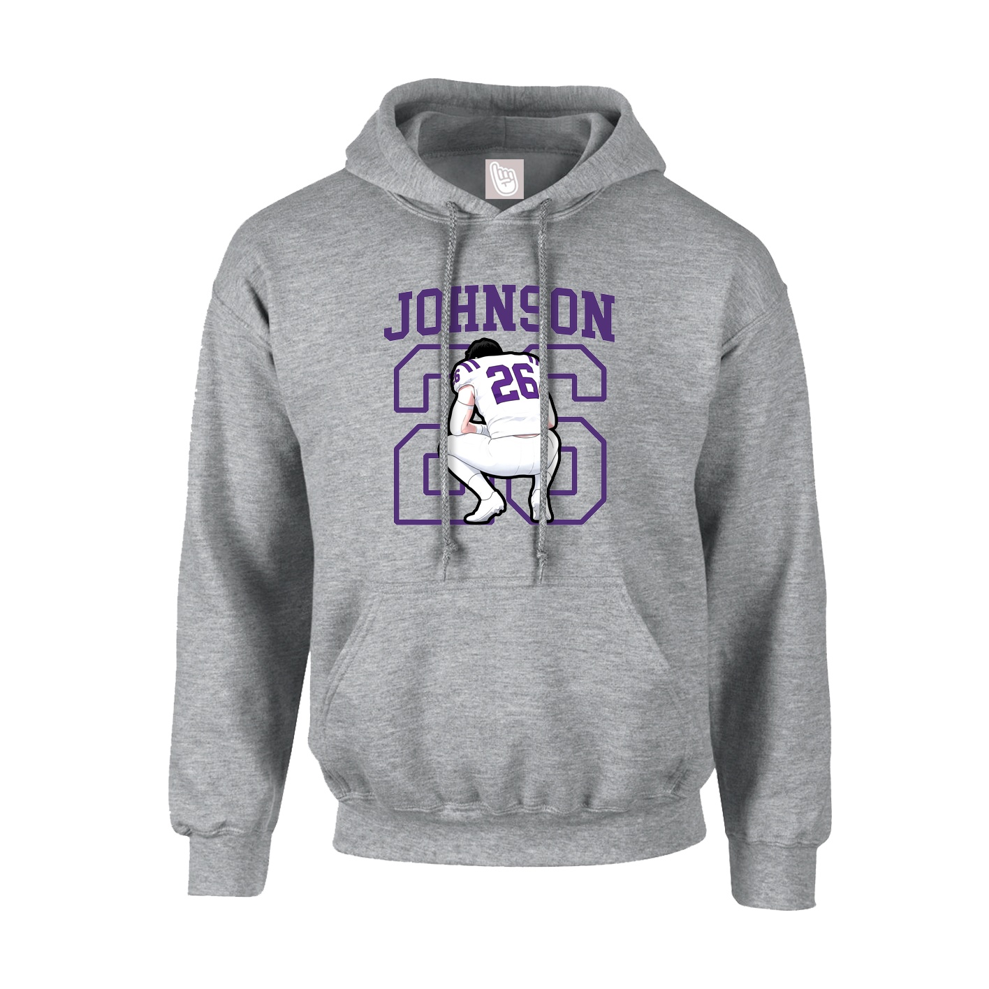 Hoodie — Shirsey in Grey