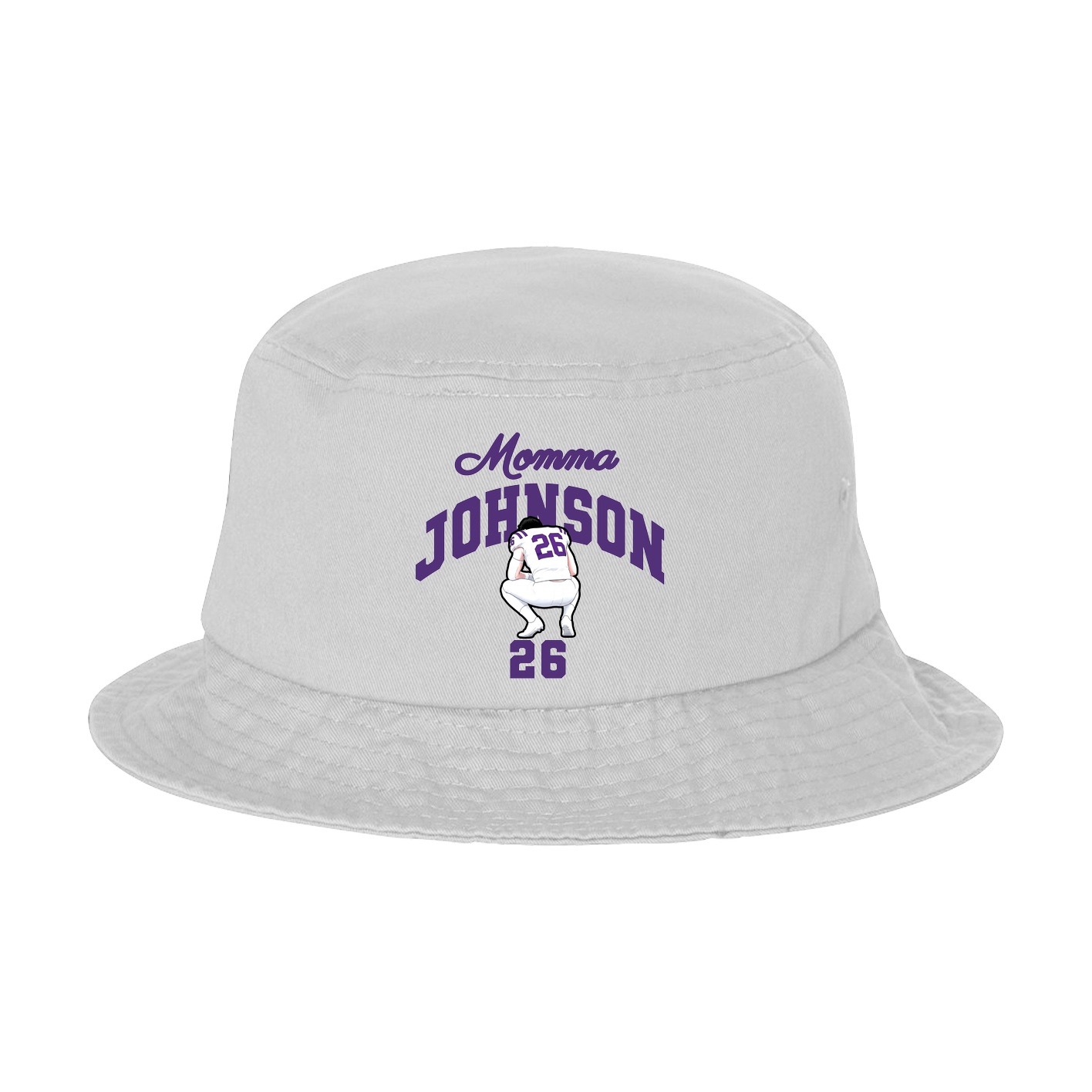 Bucket Cap — Mothers Day Arch in White