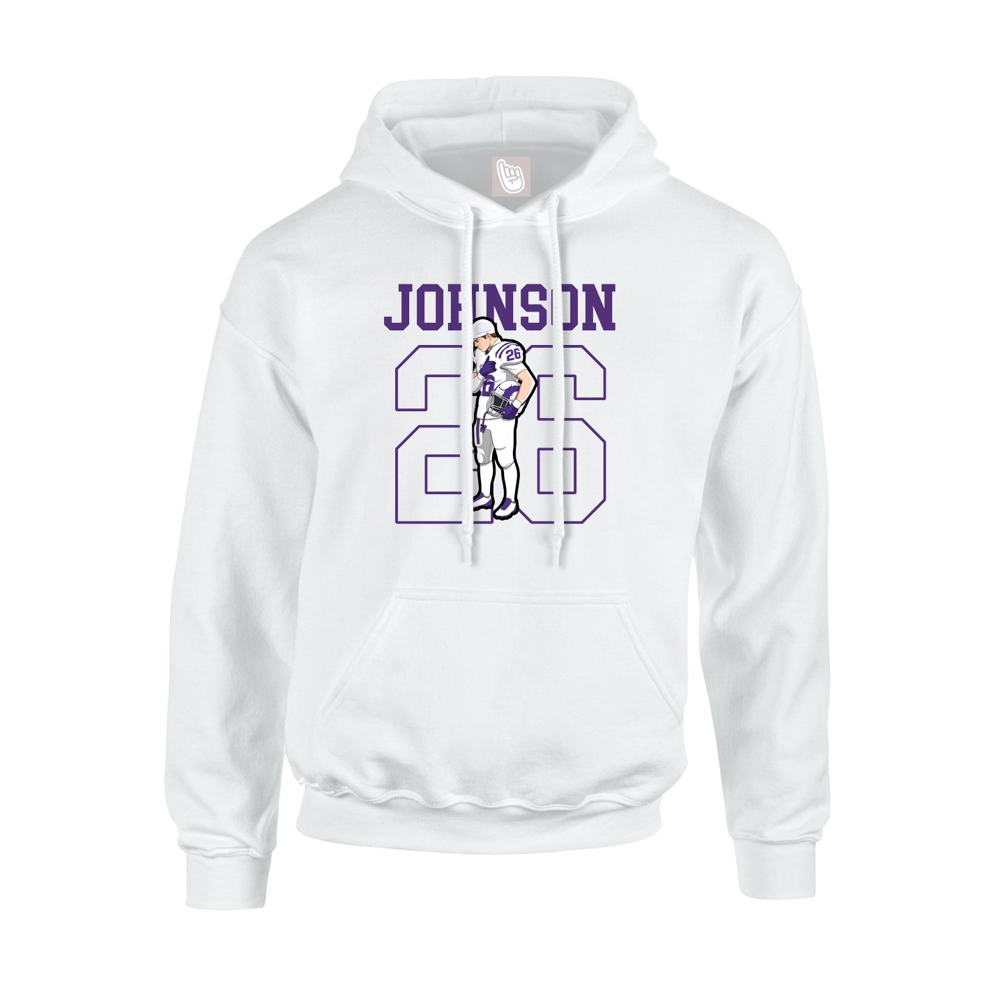 Hoodie — Shirsey in White