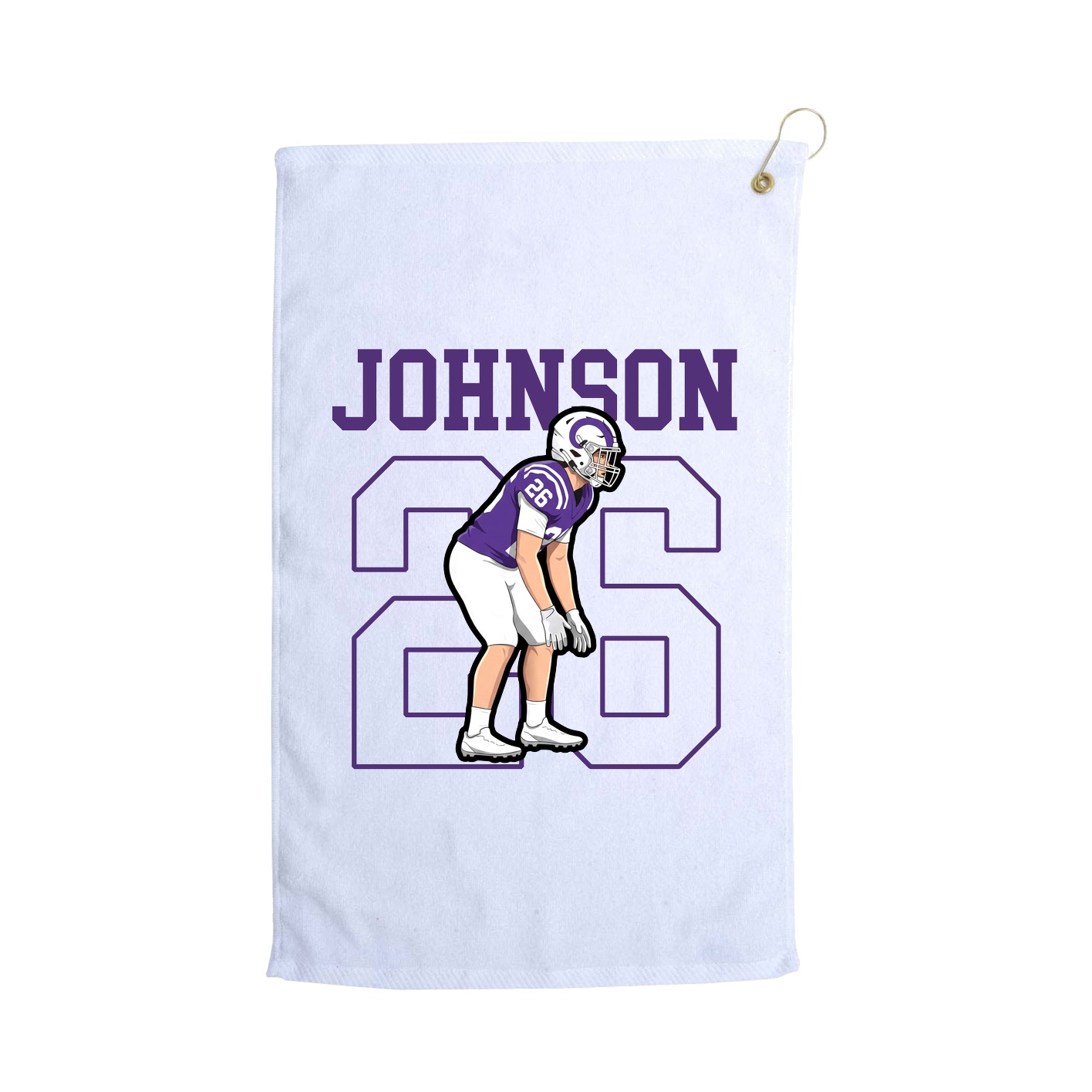 Golf Towel — Shirsey in White