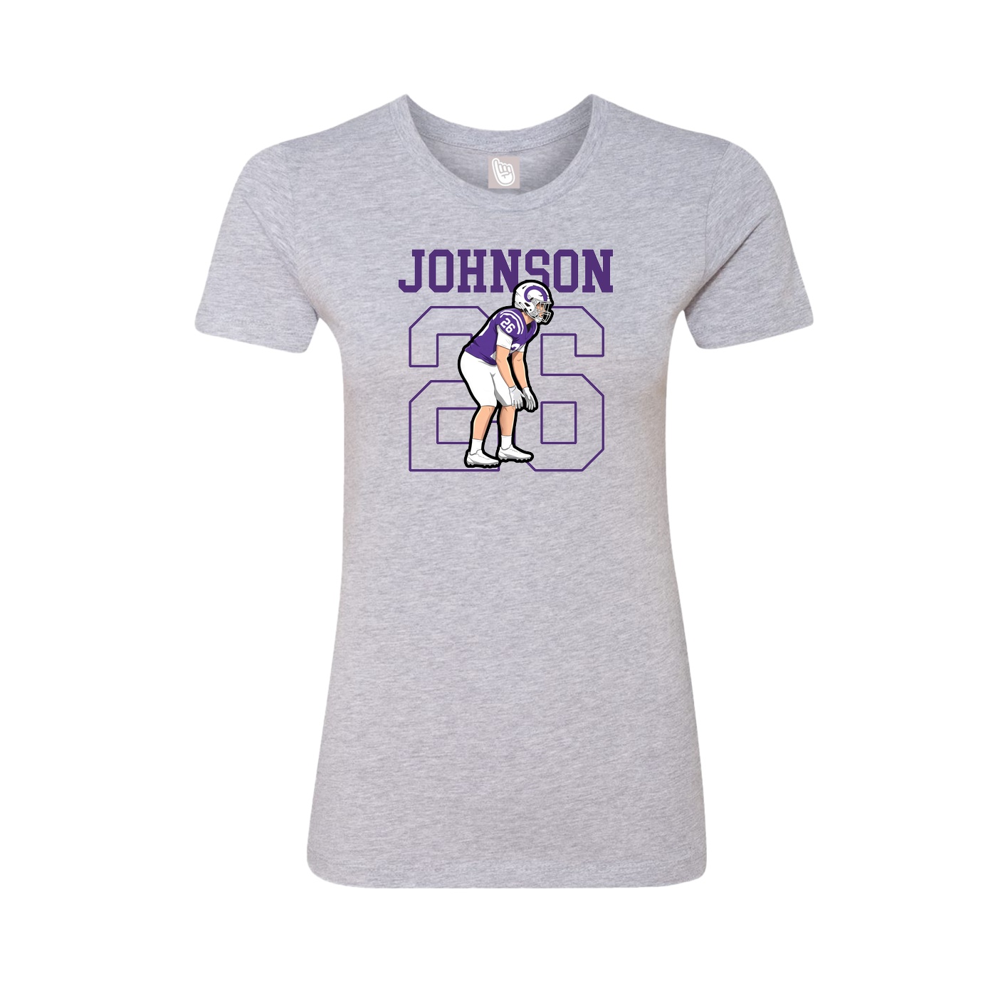 Fitted Women's Tee — Shirsey in Grey