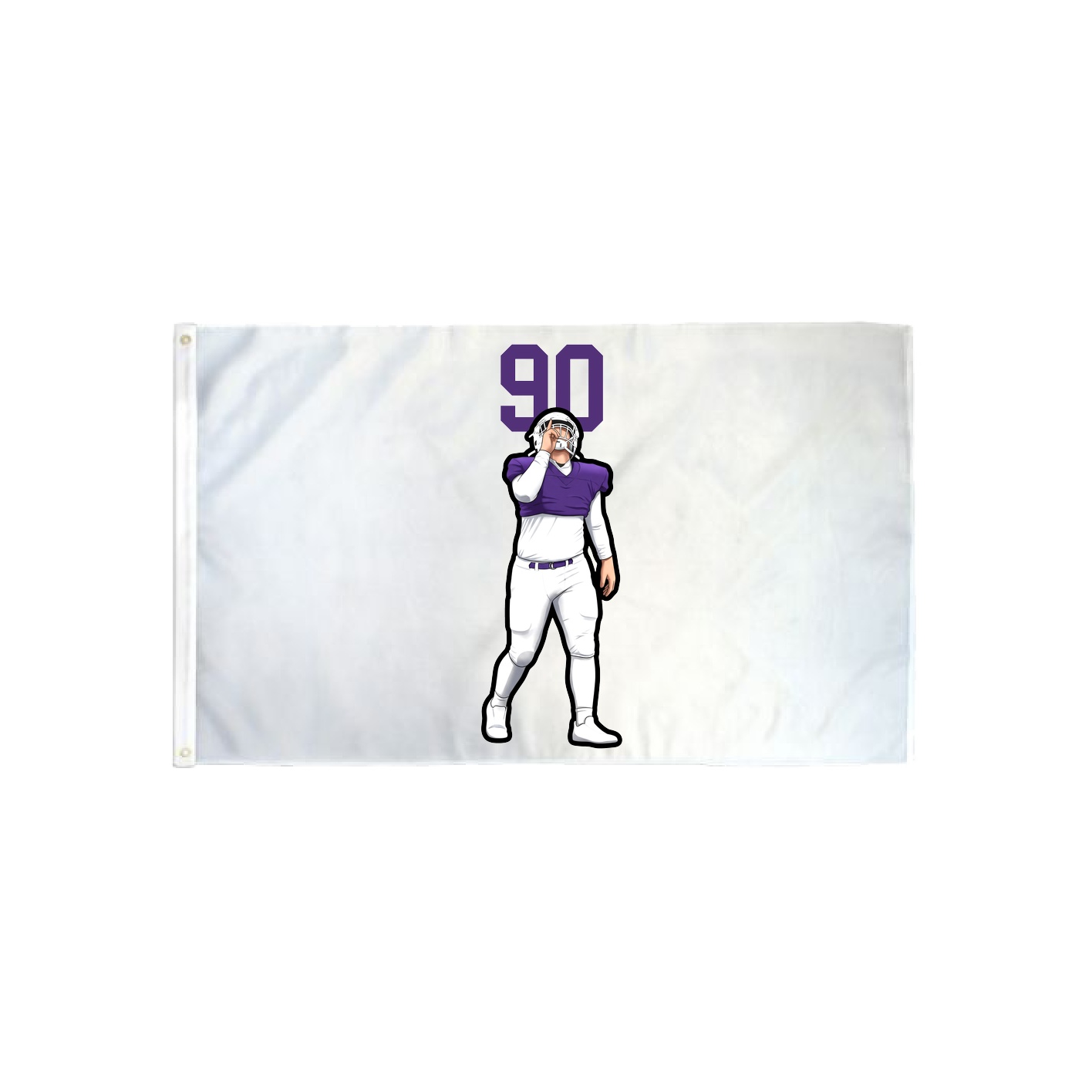 3x5 Flag — Number Top in Classic