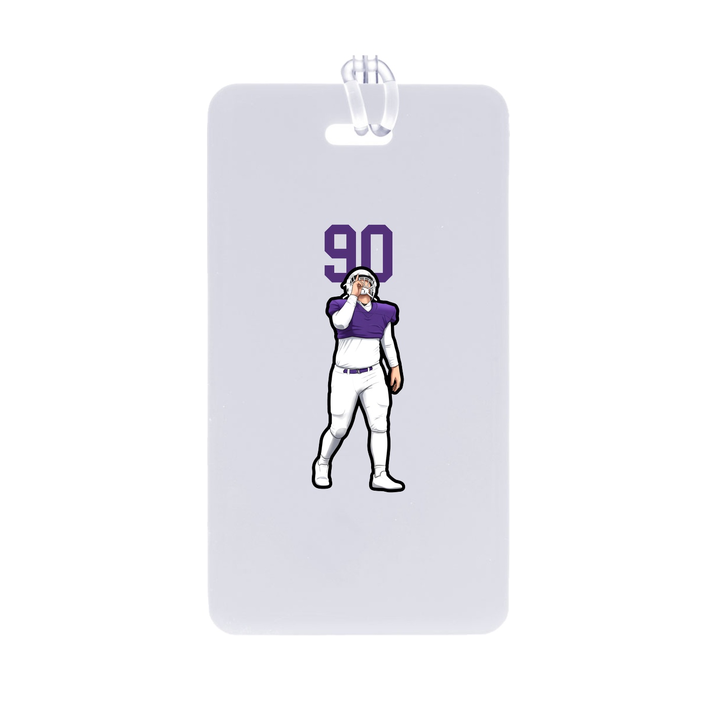 Bag Tag — Number Top in Classic