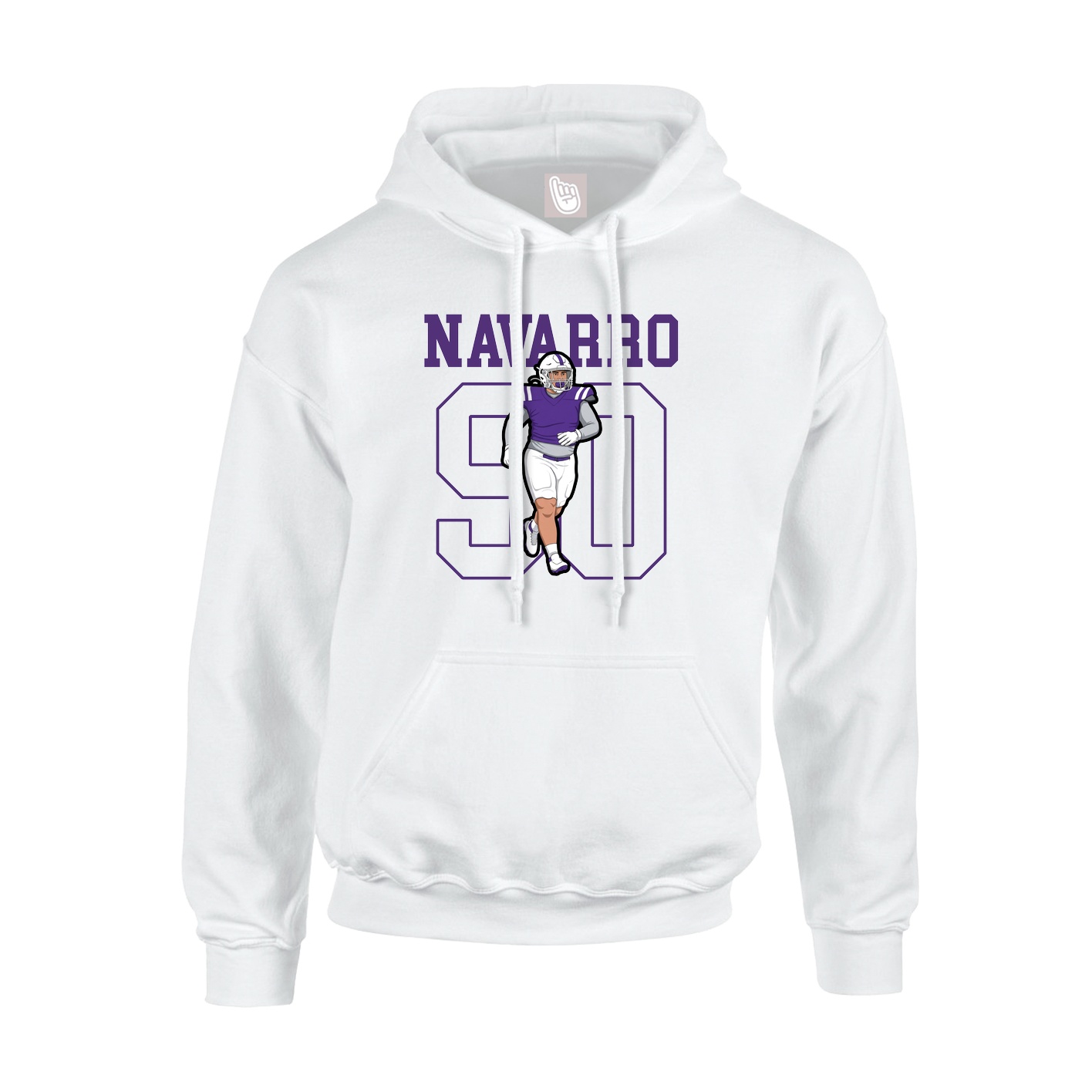 Youth Hoodie — Shirsey in White