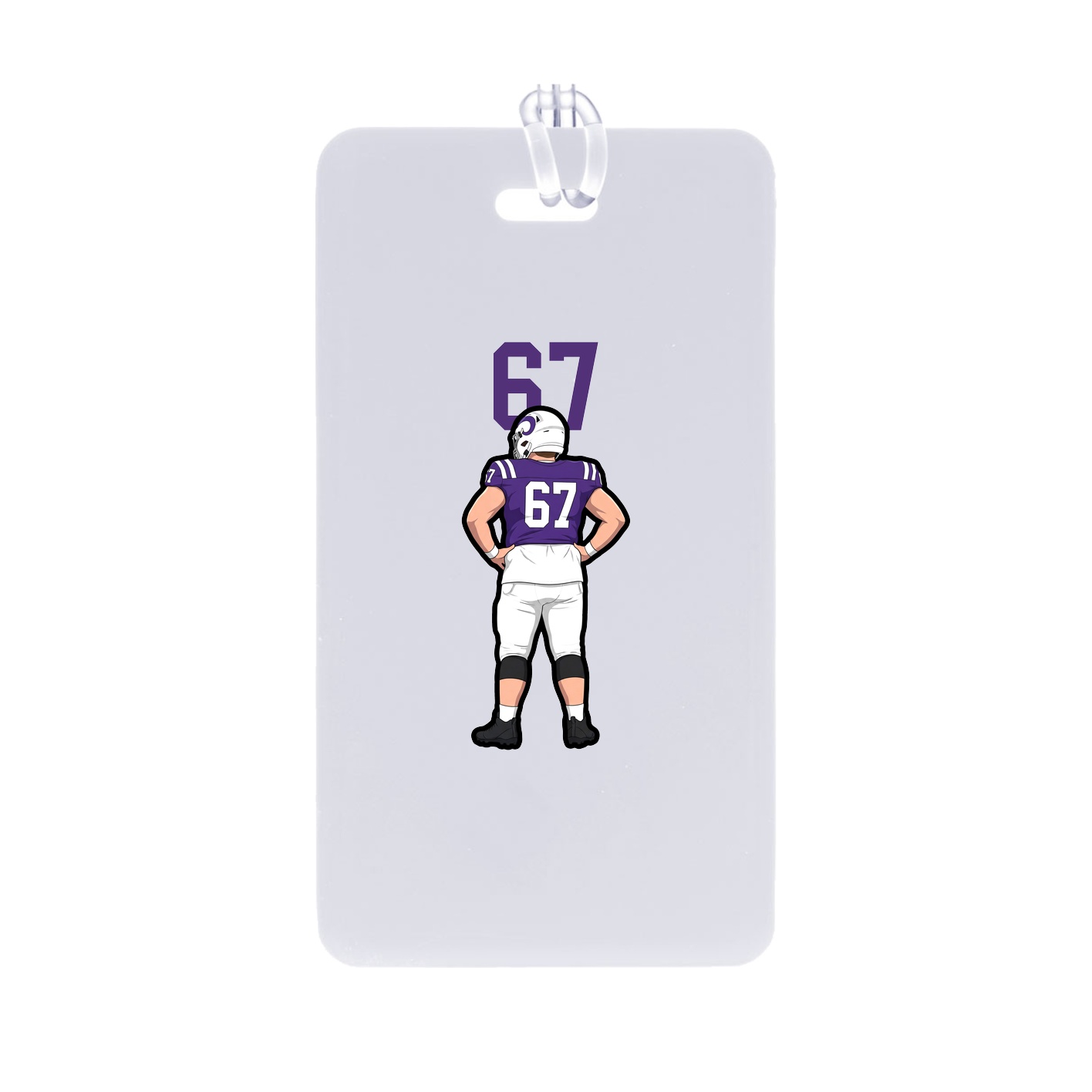 Bag Tag — Number Top in Classic