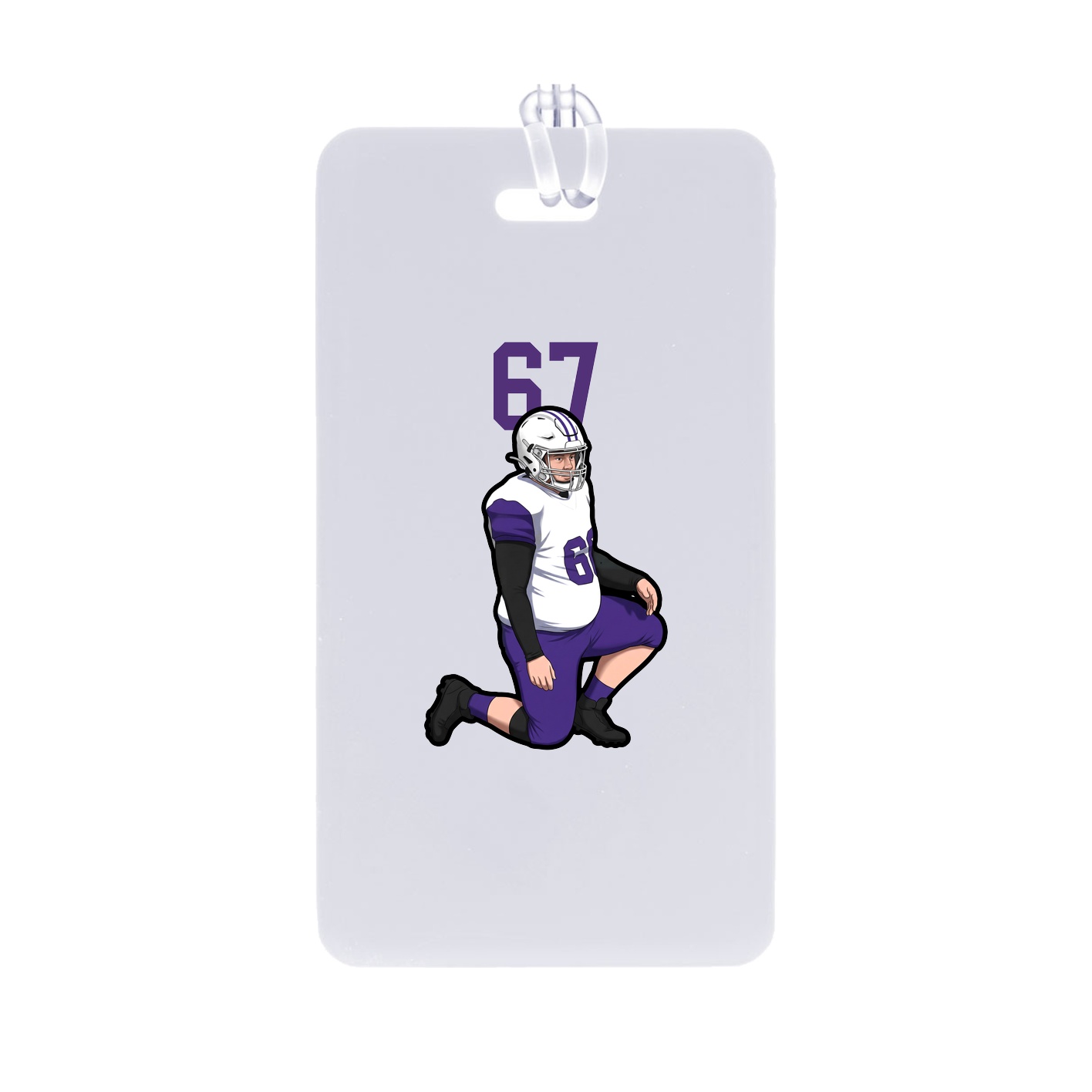 Bag Tag — Number Top in Classic