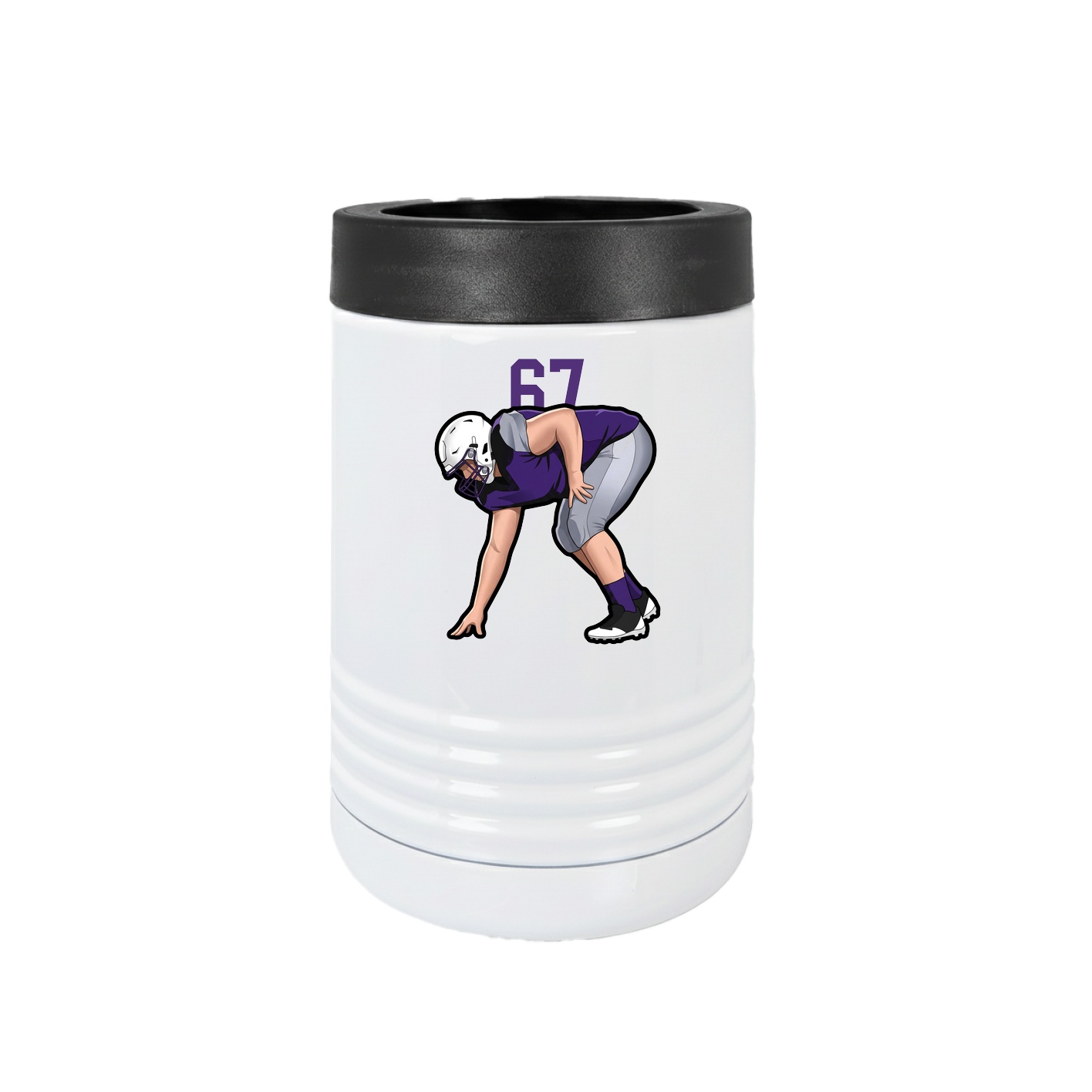 Beverage Holder — Number Top in White