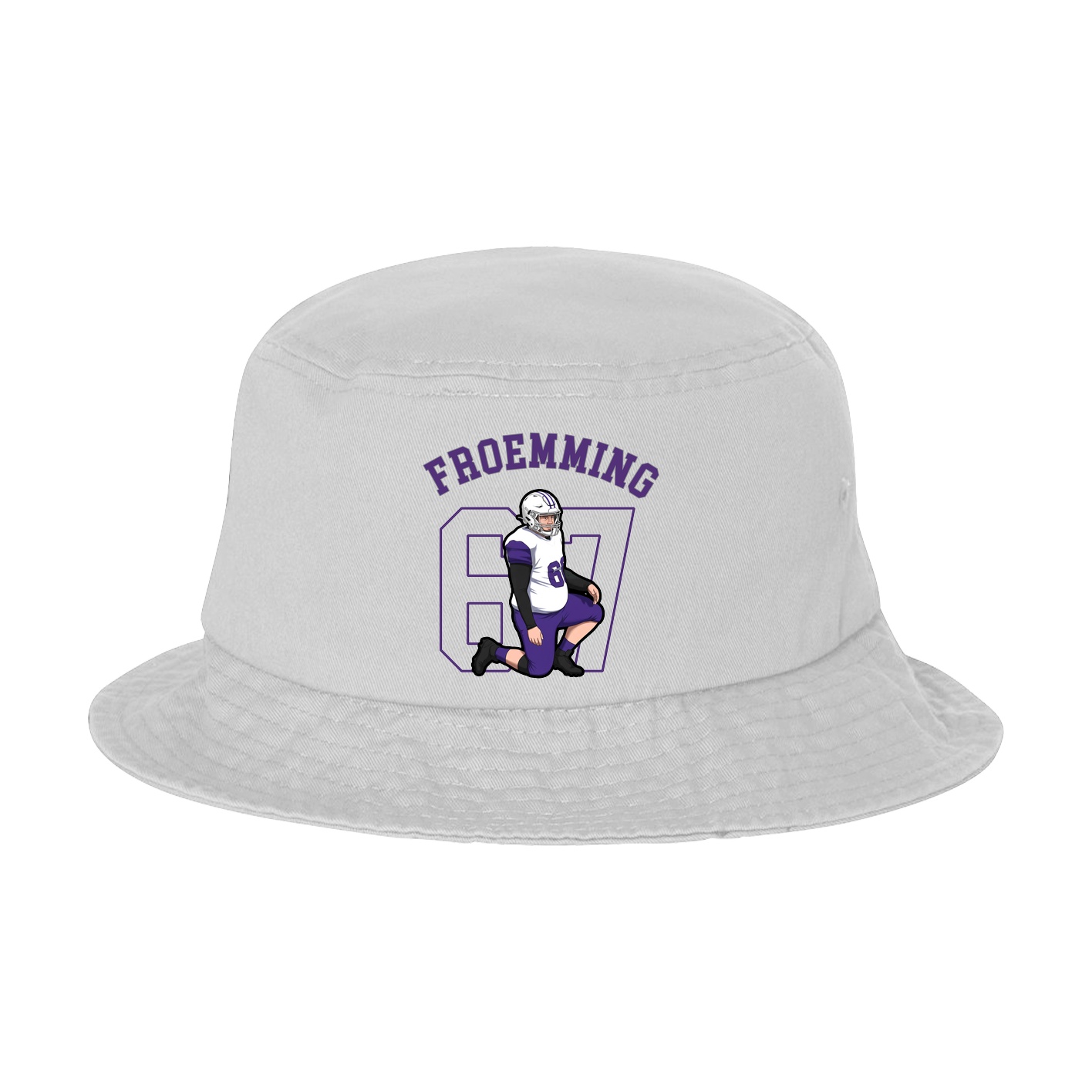 Bucket Cap — Shirsey Arch in White