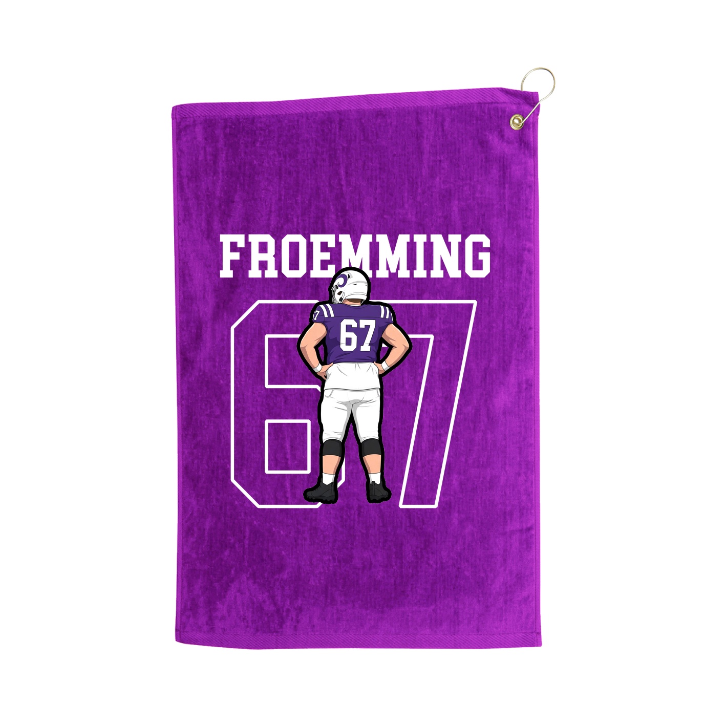 Terry Velour Golf Towel