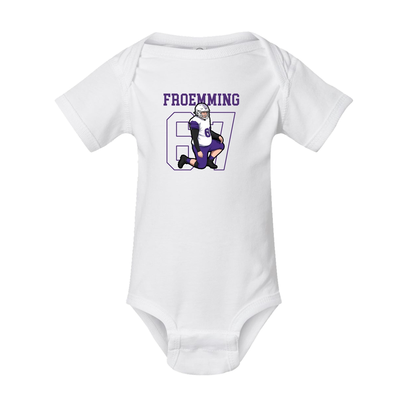 Baby Onesie — Shirsey in White