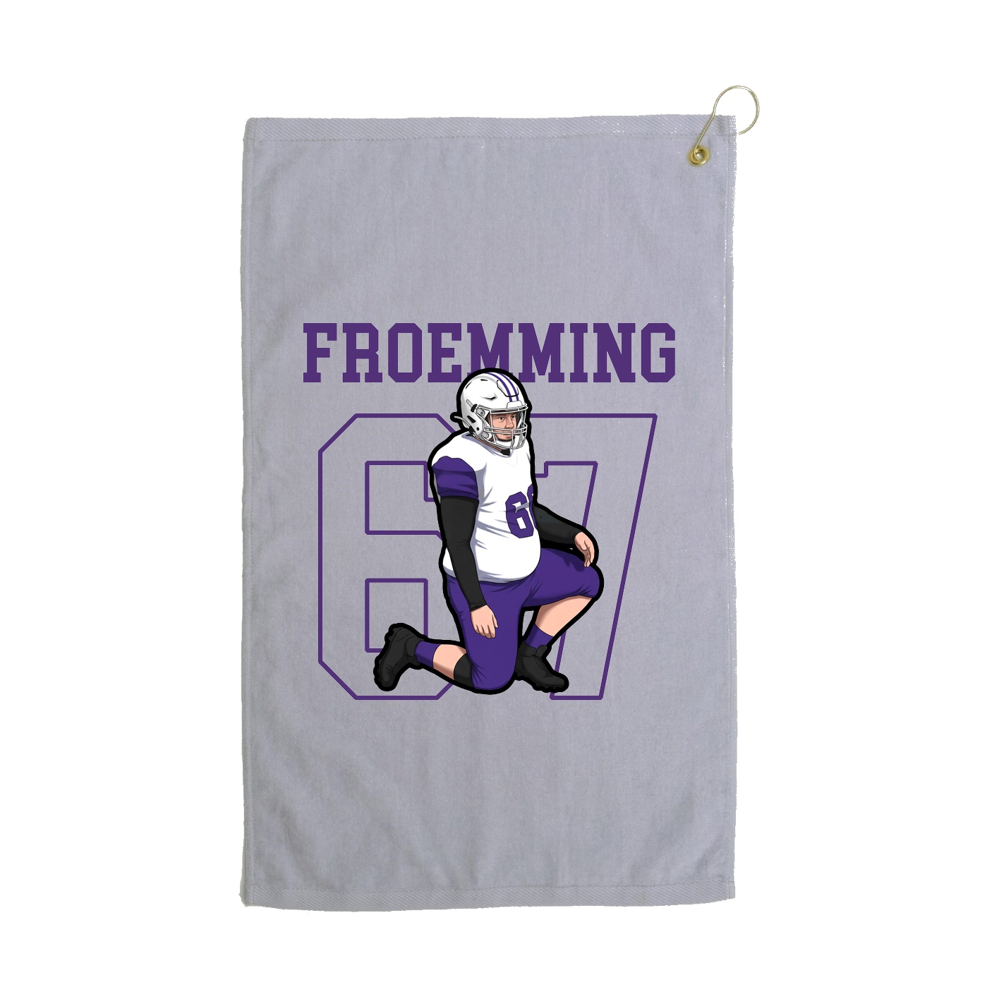 Golf Towel — Shirsey in Grey