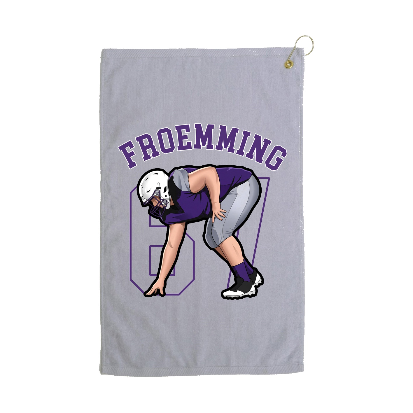 Golf Towel — Shirsey Arch in Grey
