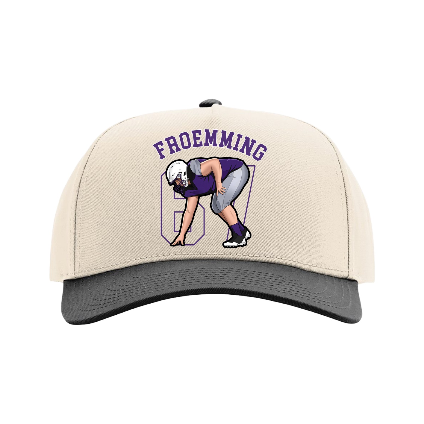 Full Fabric Five-Panel Champ Cap