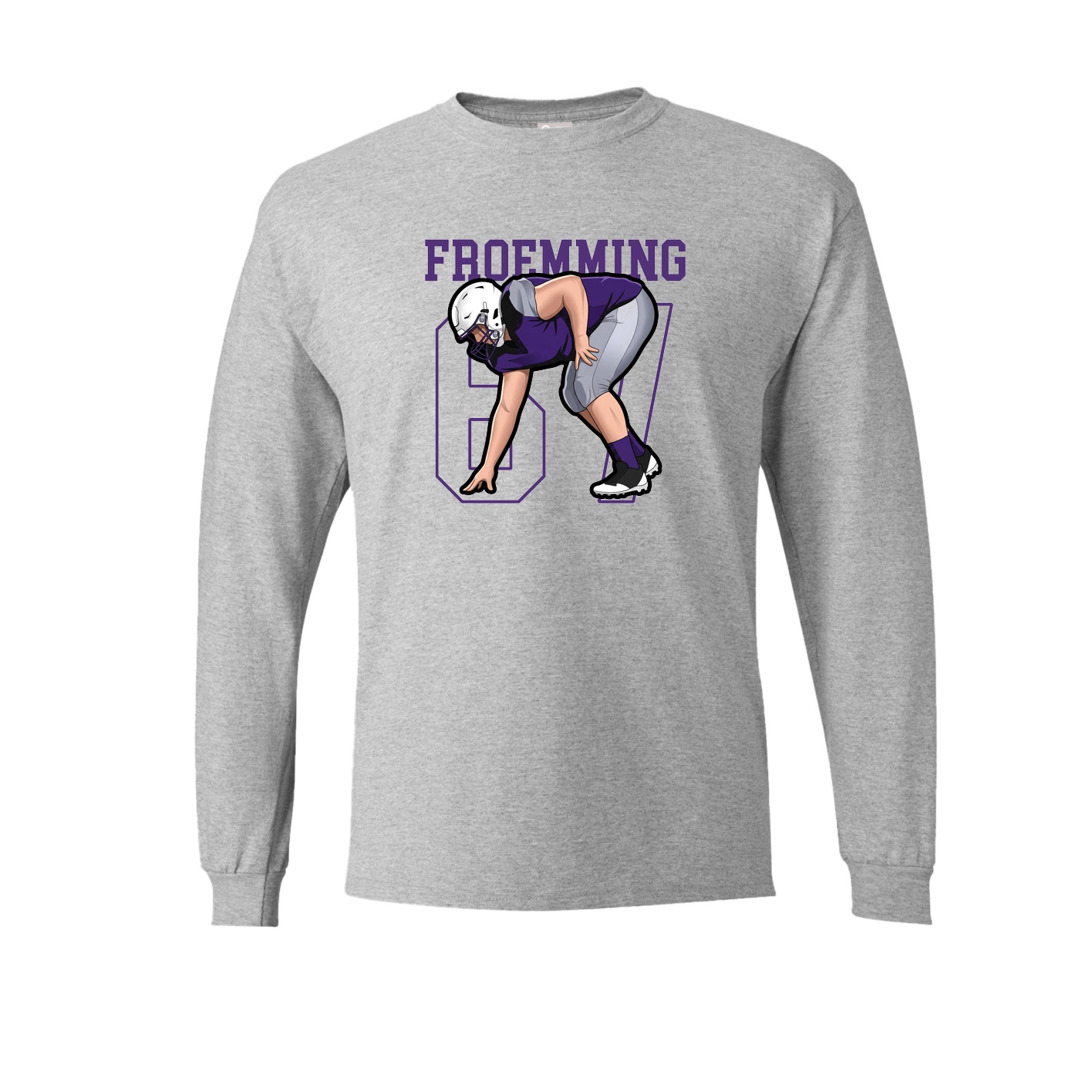 Long Sleeve Tee — Shirsey in Grey