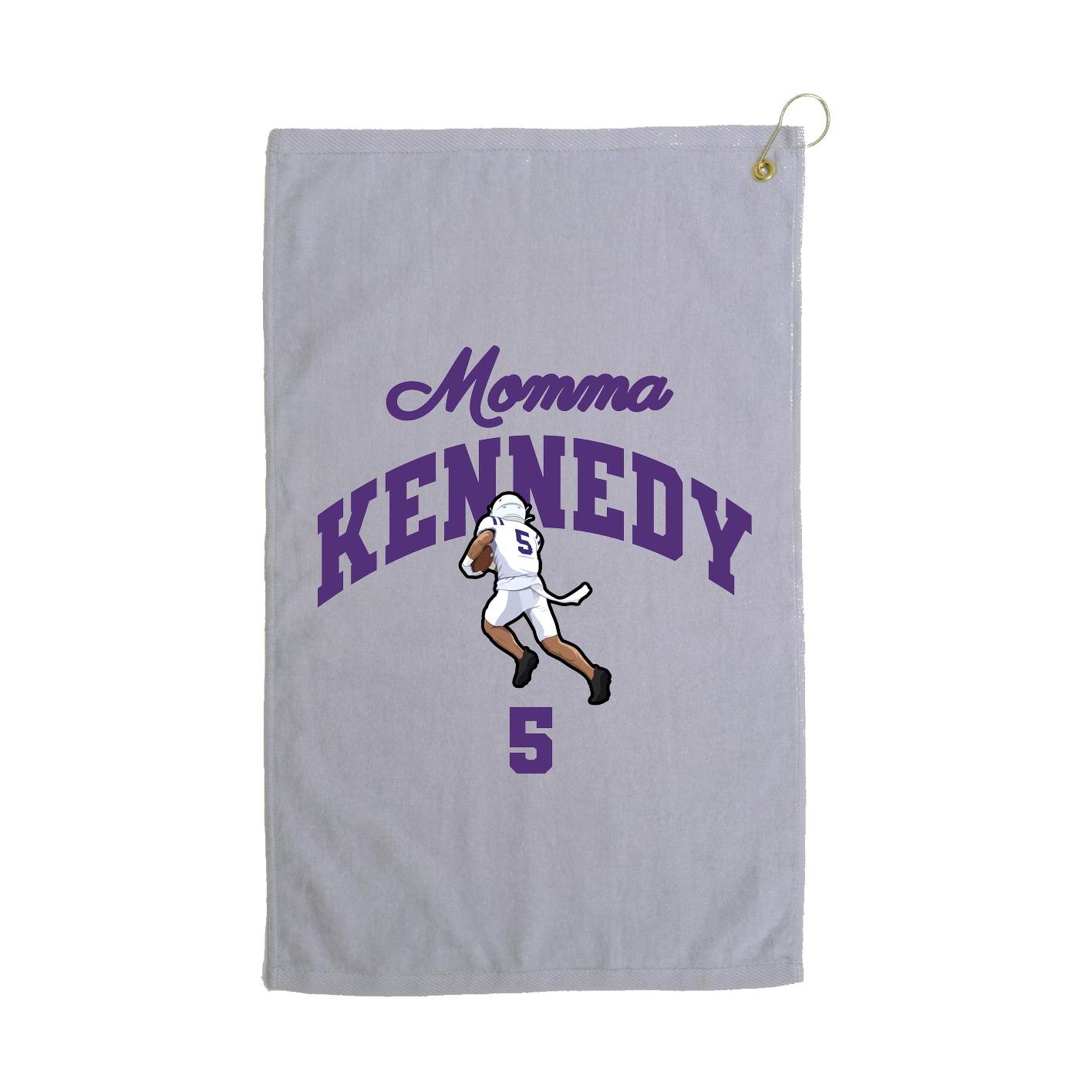 Golf Towel — Mothers Day Arch in Grey