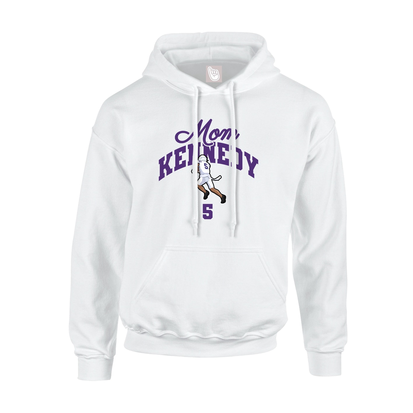 Hoodie — Mothers Day Arch in White