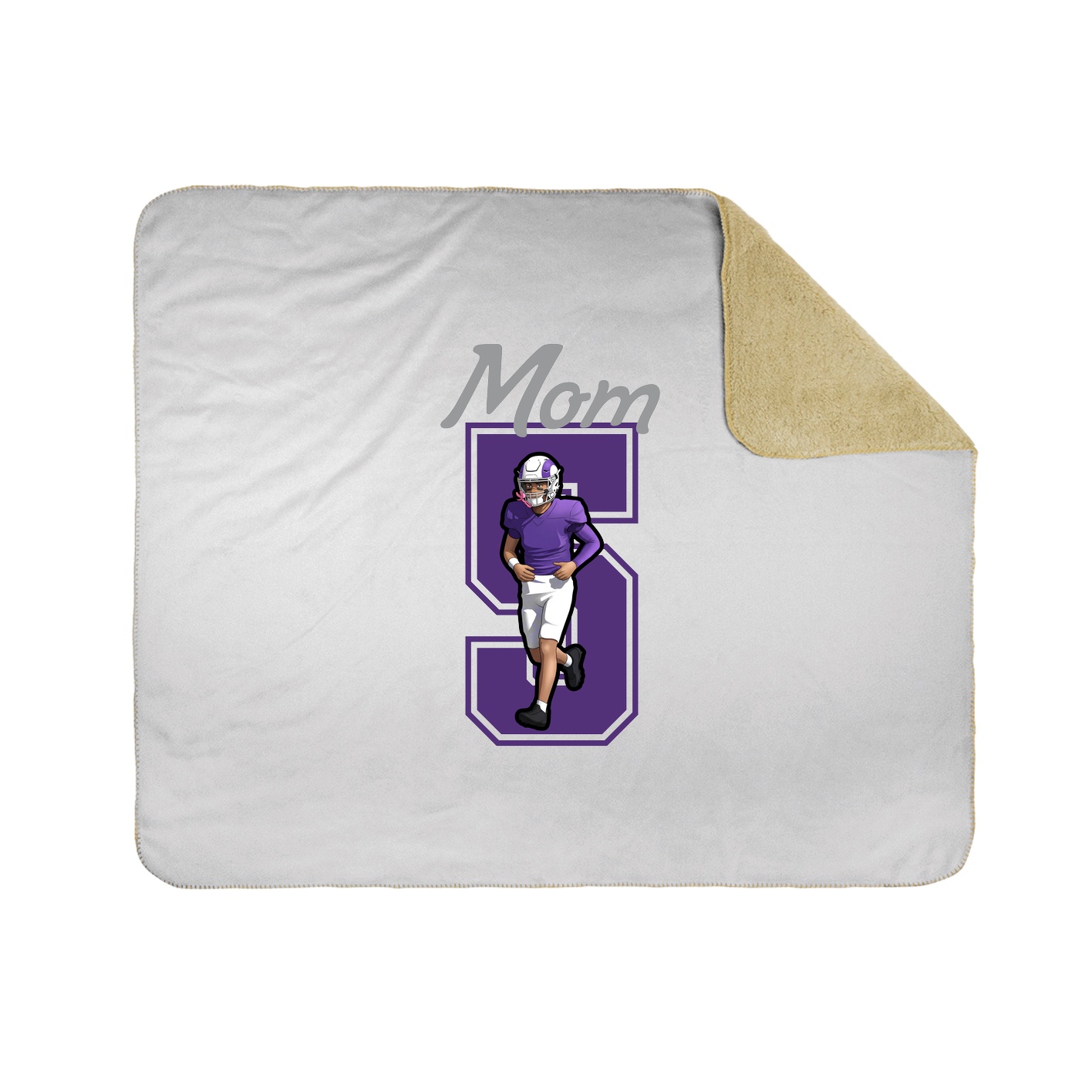 Throw Blanket — Mothers Day Shirsey in White