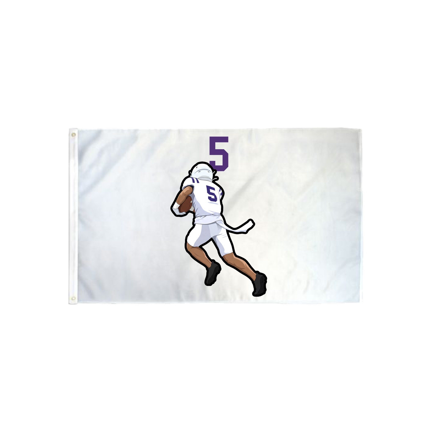 3x5 Flag — Number Top in Classic