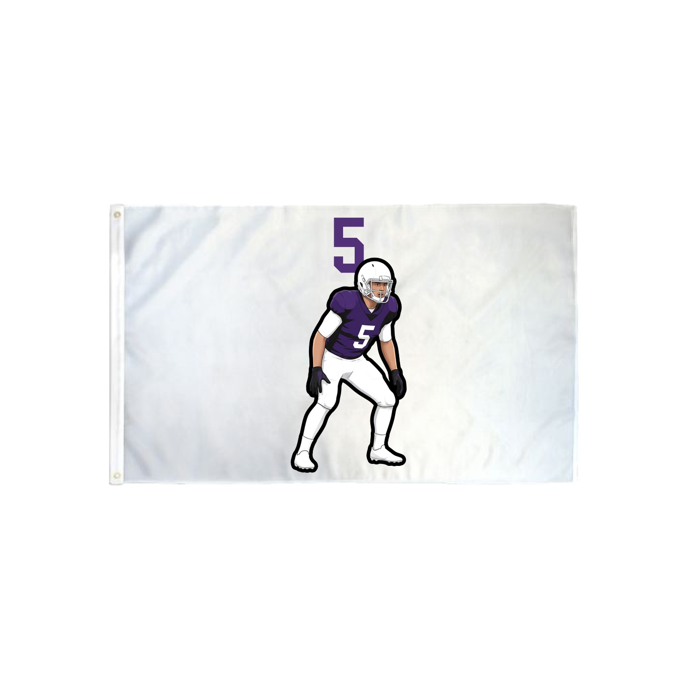 3x5 Flag — Number Top in Classic