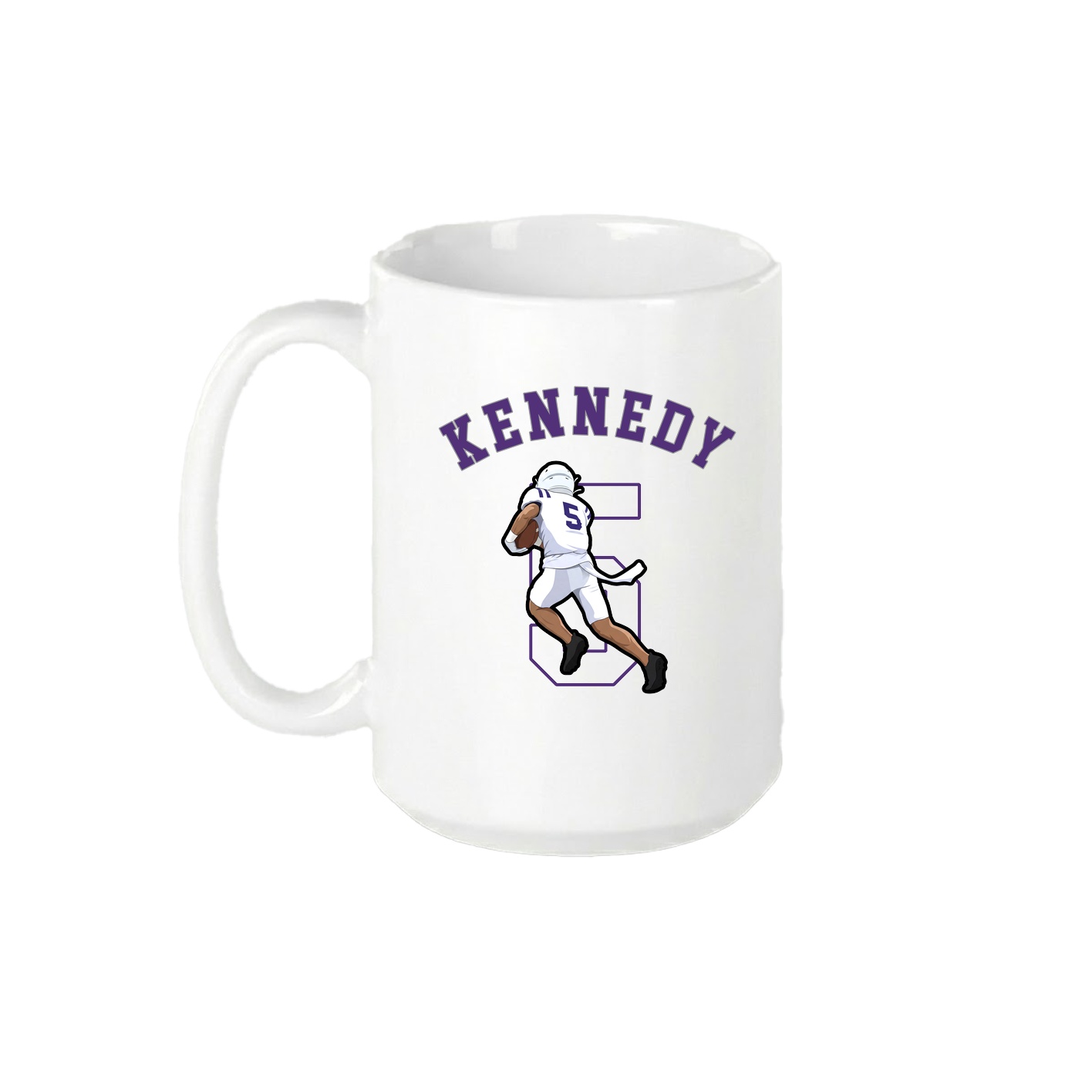15oz Coffee Mug — Shirsey Arch in White