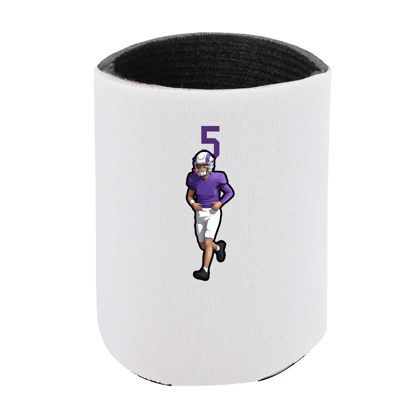 Can Holder — Number Top in White