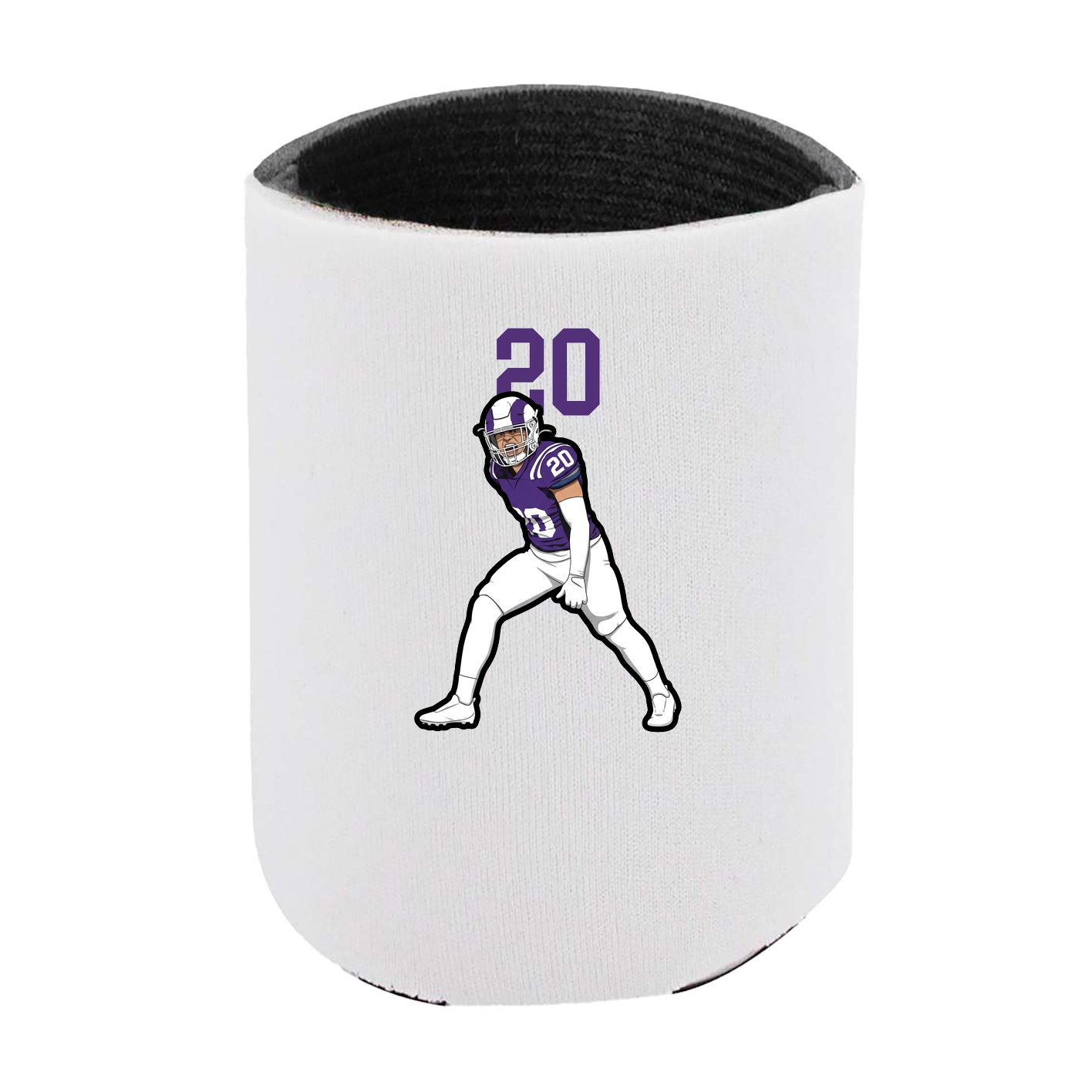 Can Holder — Number Top in White