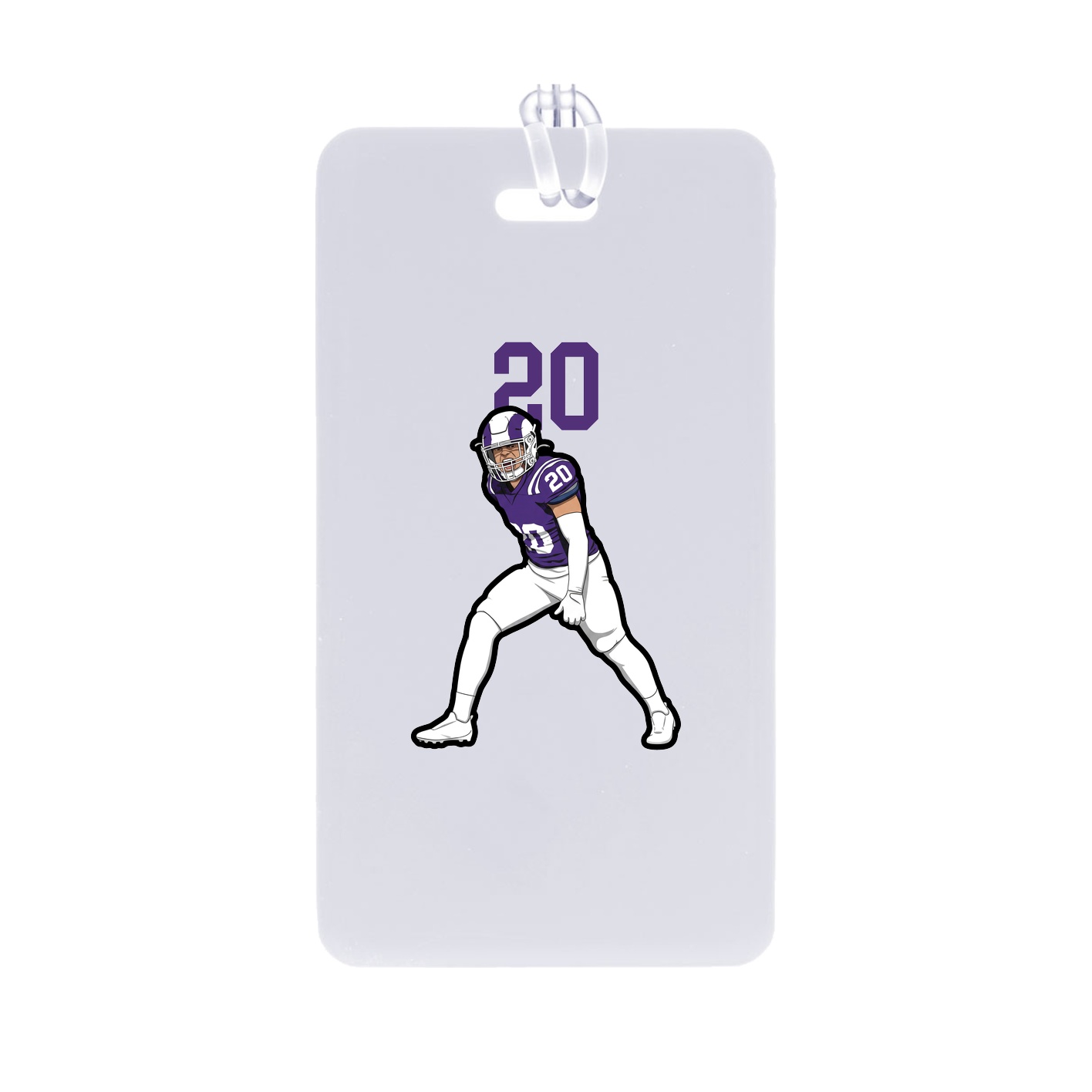 Bag Tag — Number Top in Classic