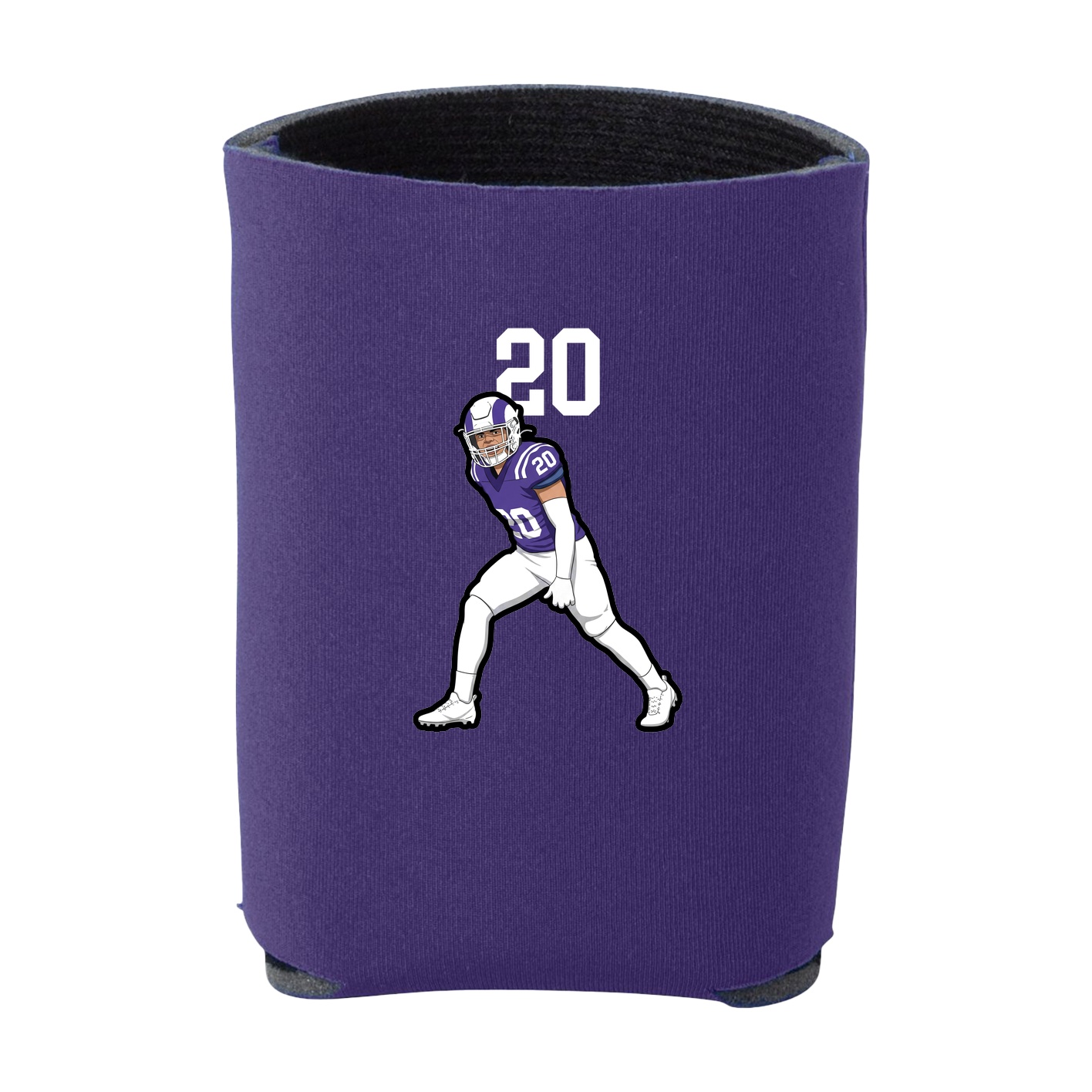 Can Holder — Number Top in Purple