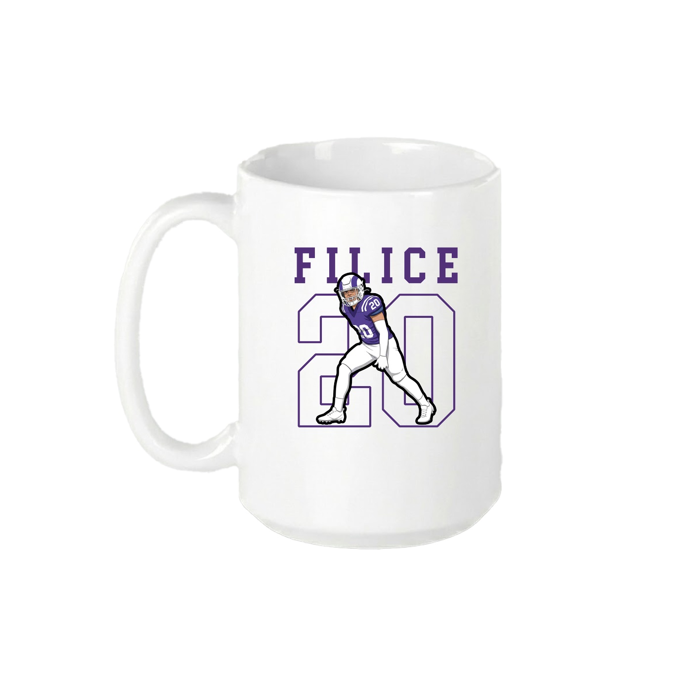 15oz Coffee Mug — Shirsey in White