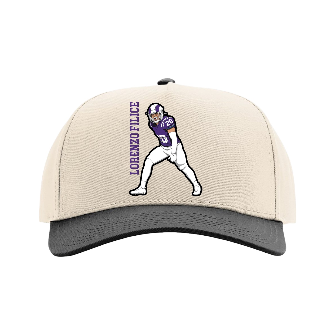 Full Fabric Five-Panel Champ Cap