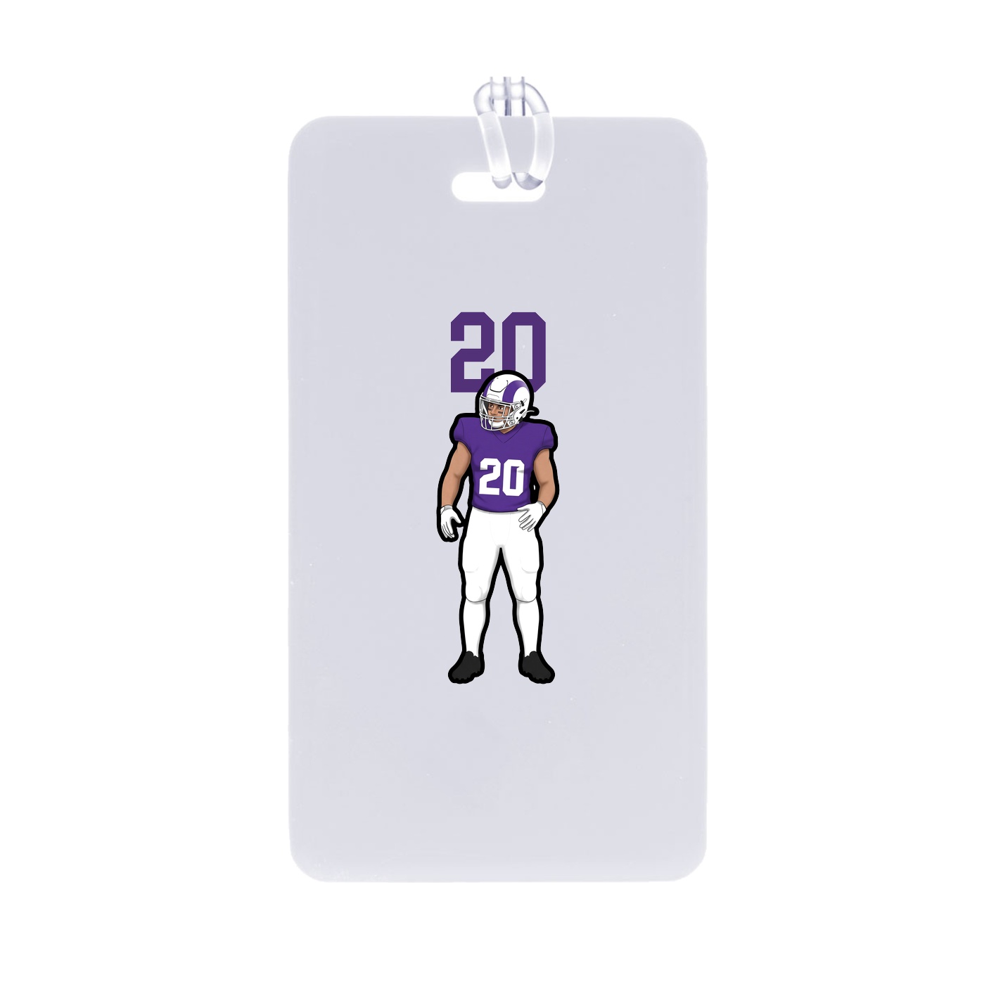 Bag Tag — Number Top in Classic