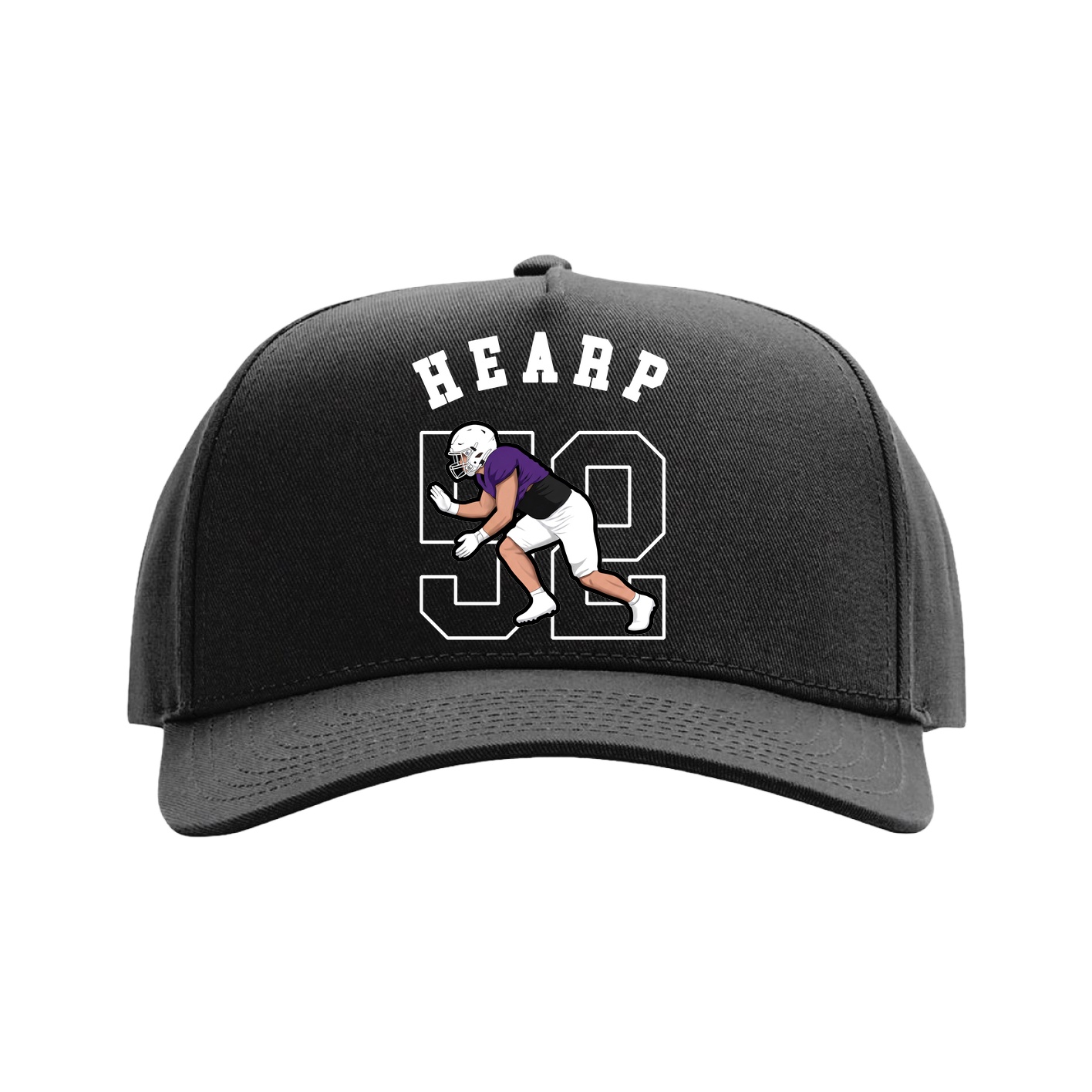 Full Fabric Five-Panel Champ Cap