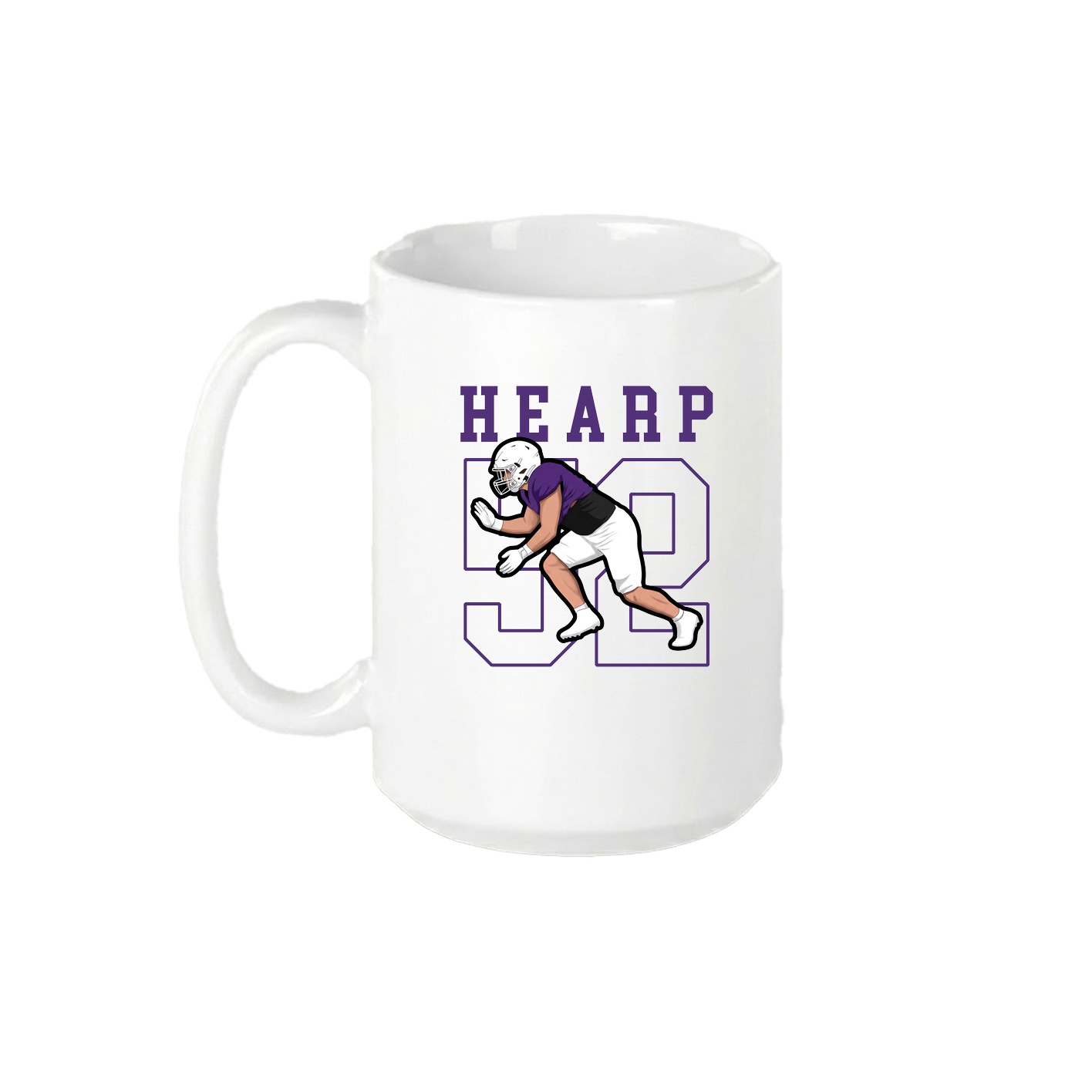 15oz Coffee Mug — Shirsey in White