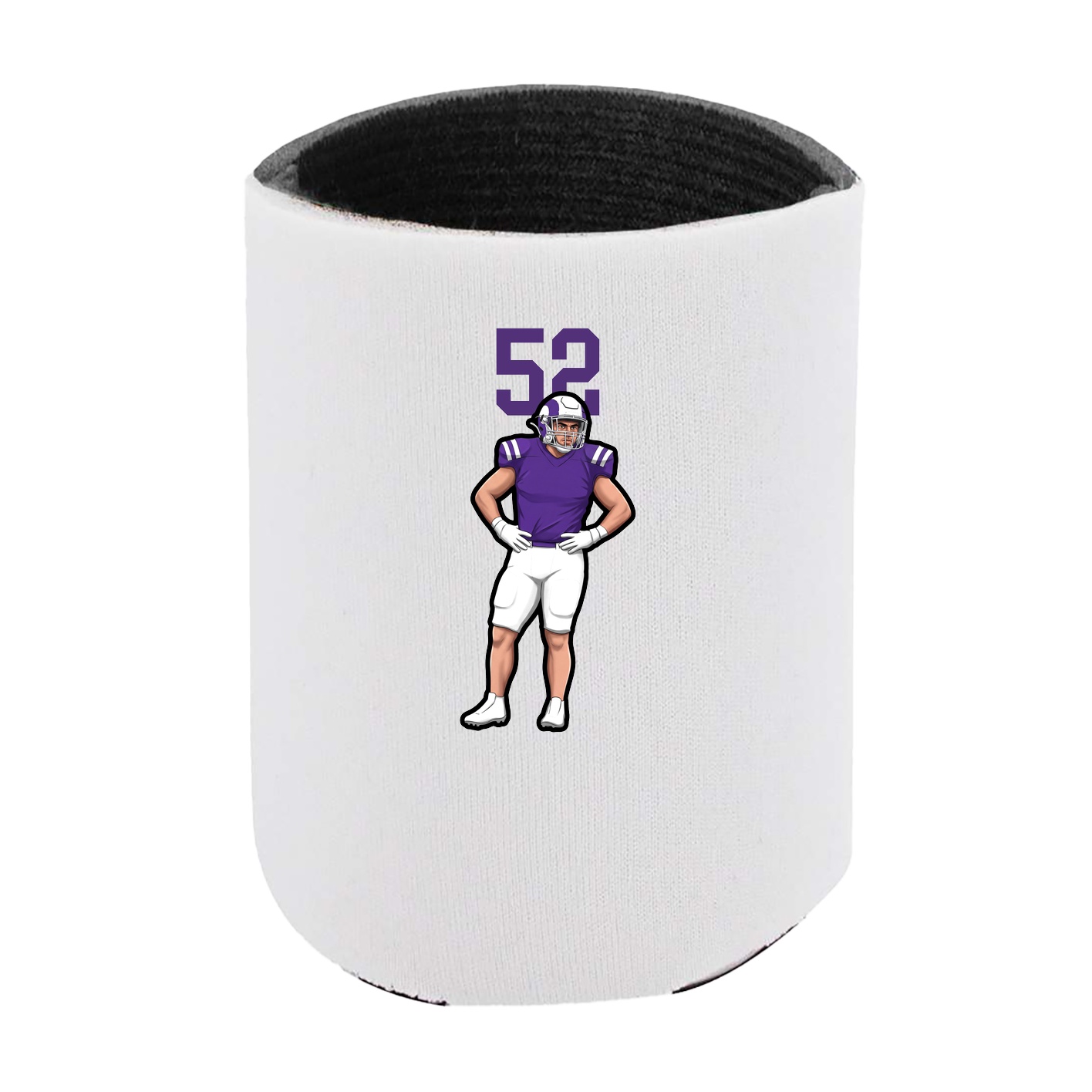 Can Holder — Number Top in White