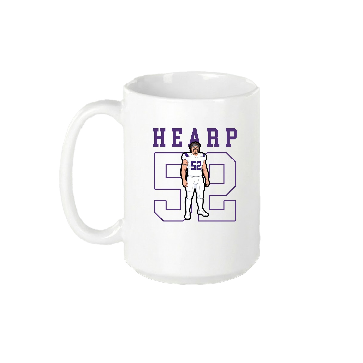 15oz Coffee Mug — Shirsey in White