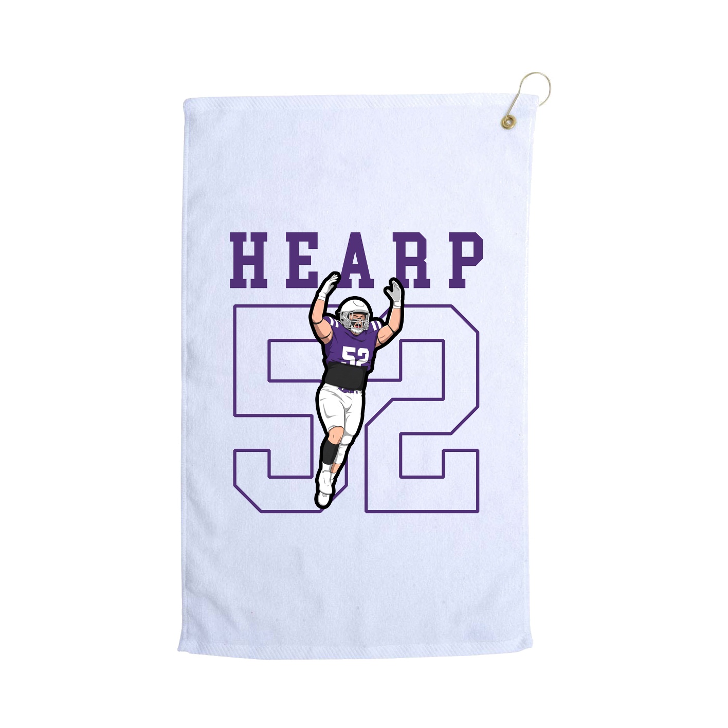 Golf Towel — Shirsey in White
