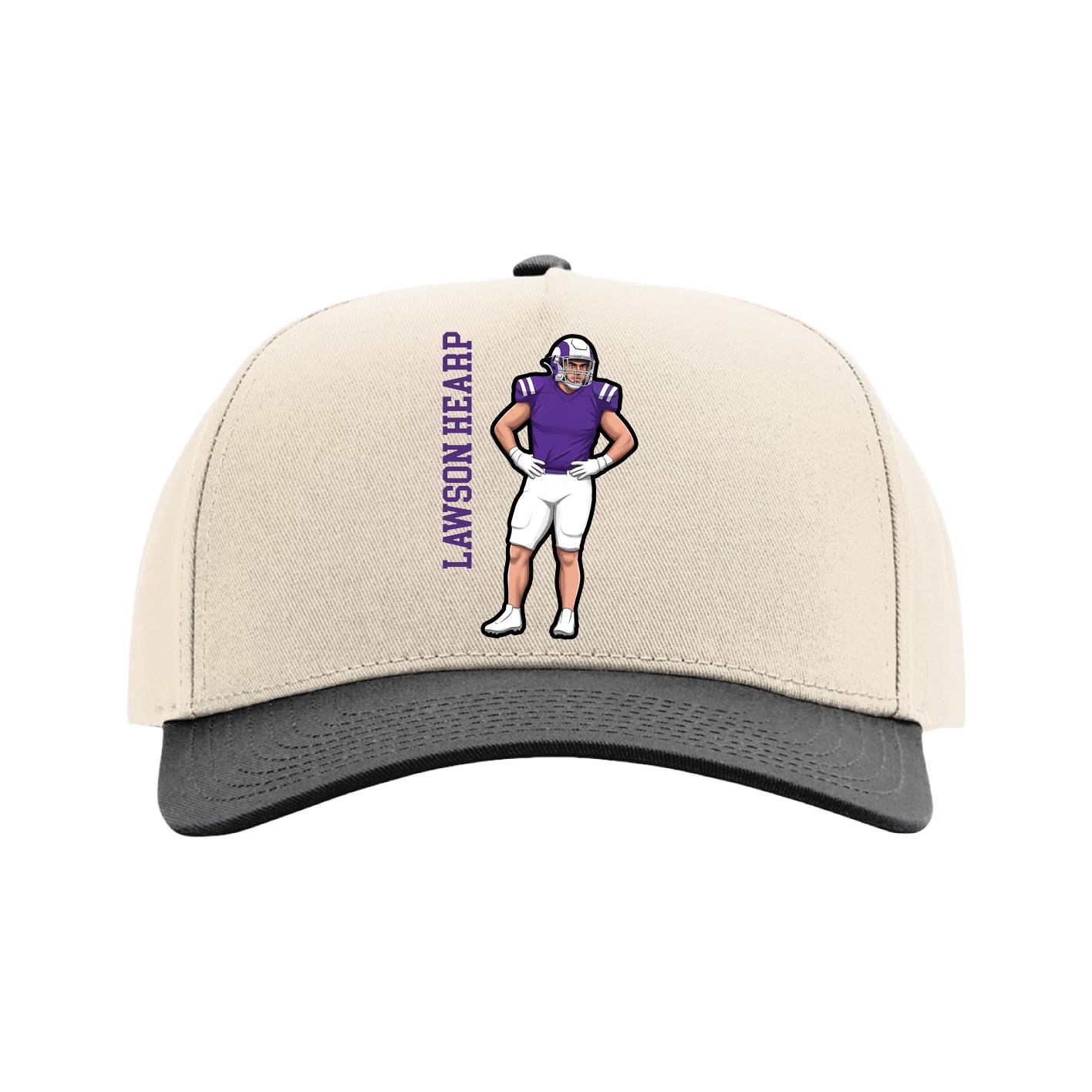 Full Fabric Five-Panel Champ Cap
