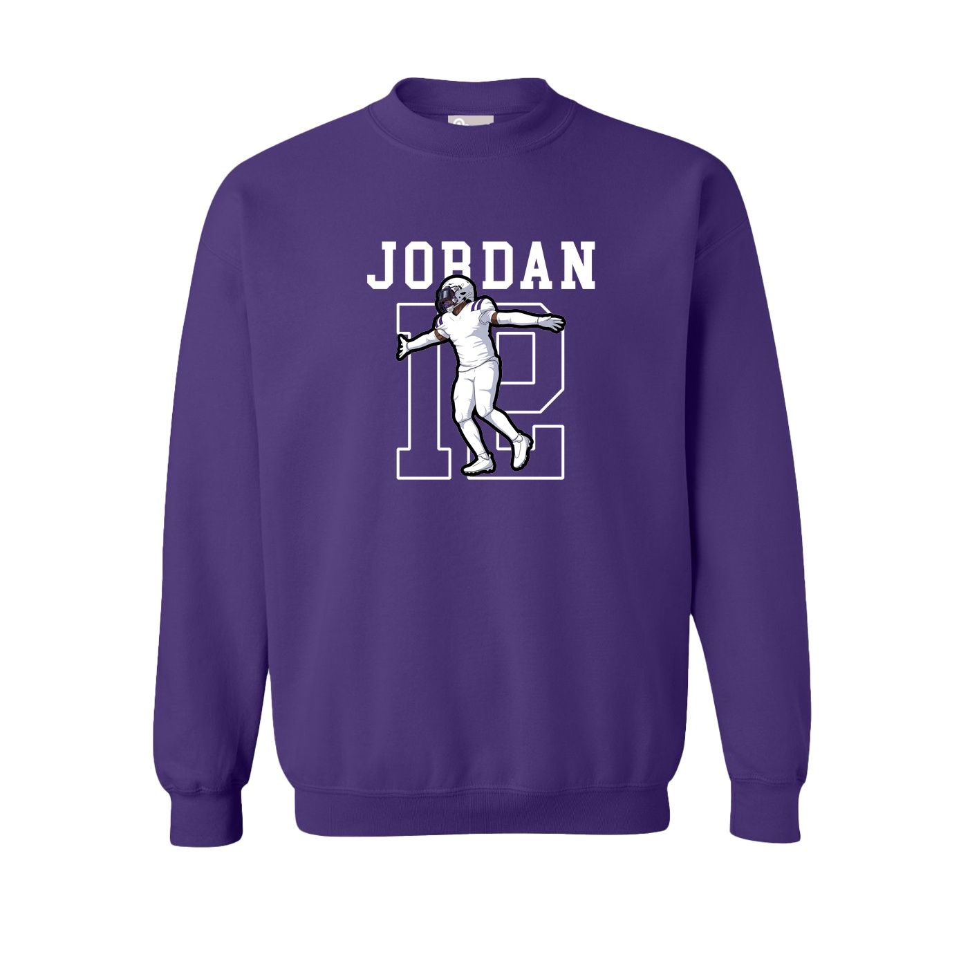 Fleece Crew — Shirsey in Purple