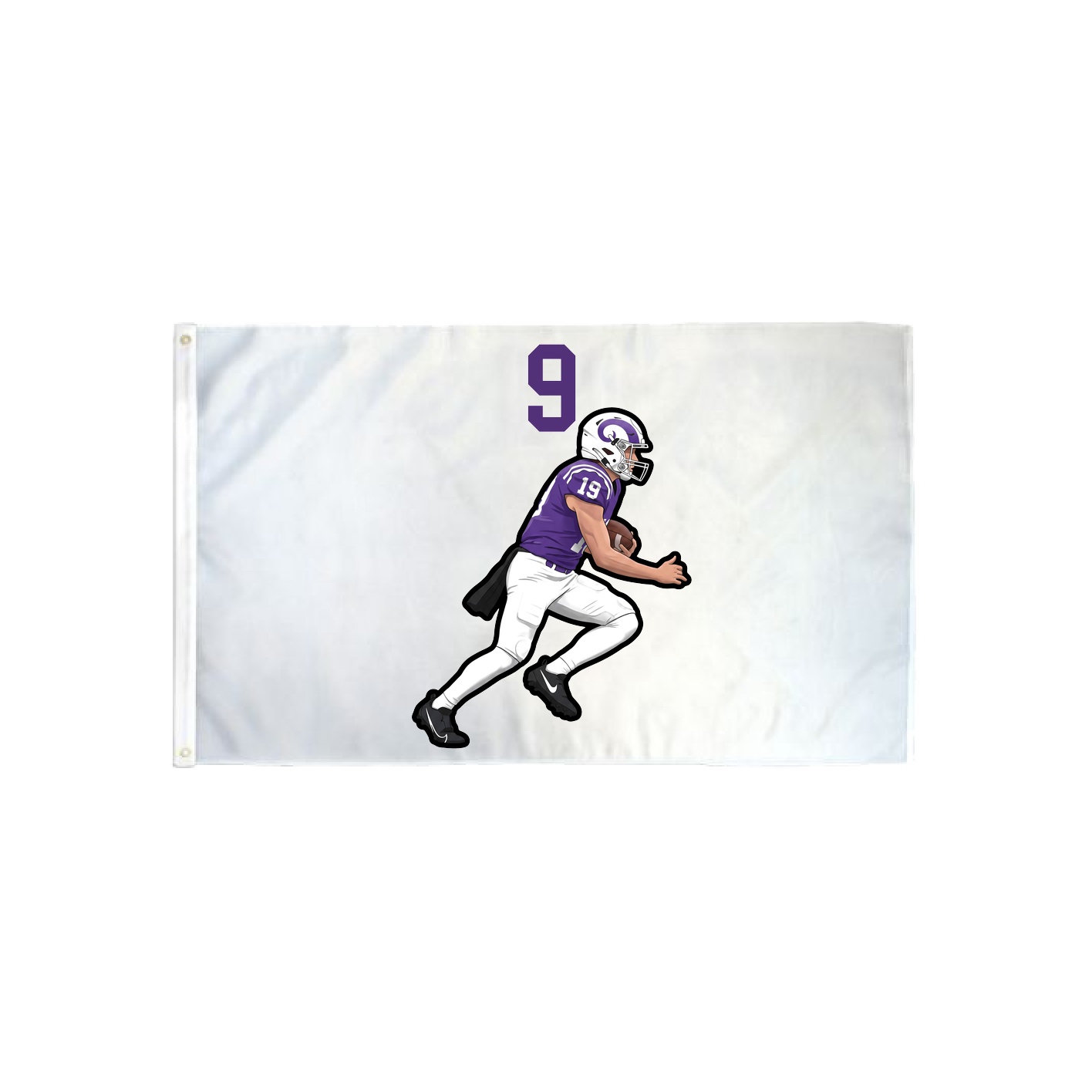 3x5 Flag — Number Top in Classic