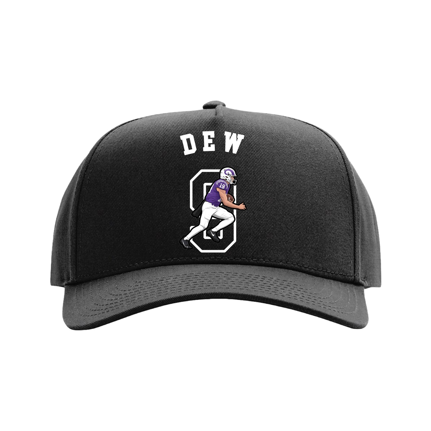 Full Fabric Five-Panel Champ Cap
