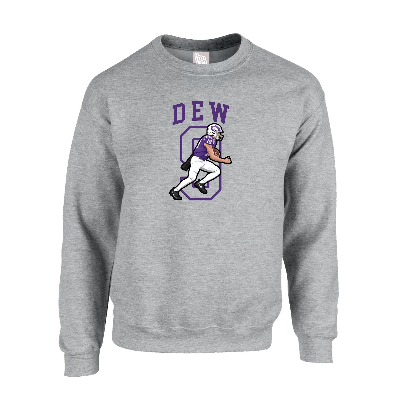 Fleece Crew — Shirsey in Grey
