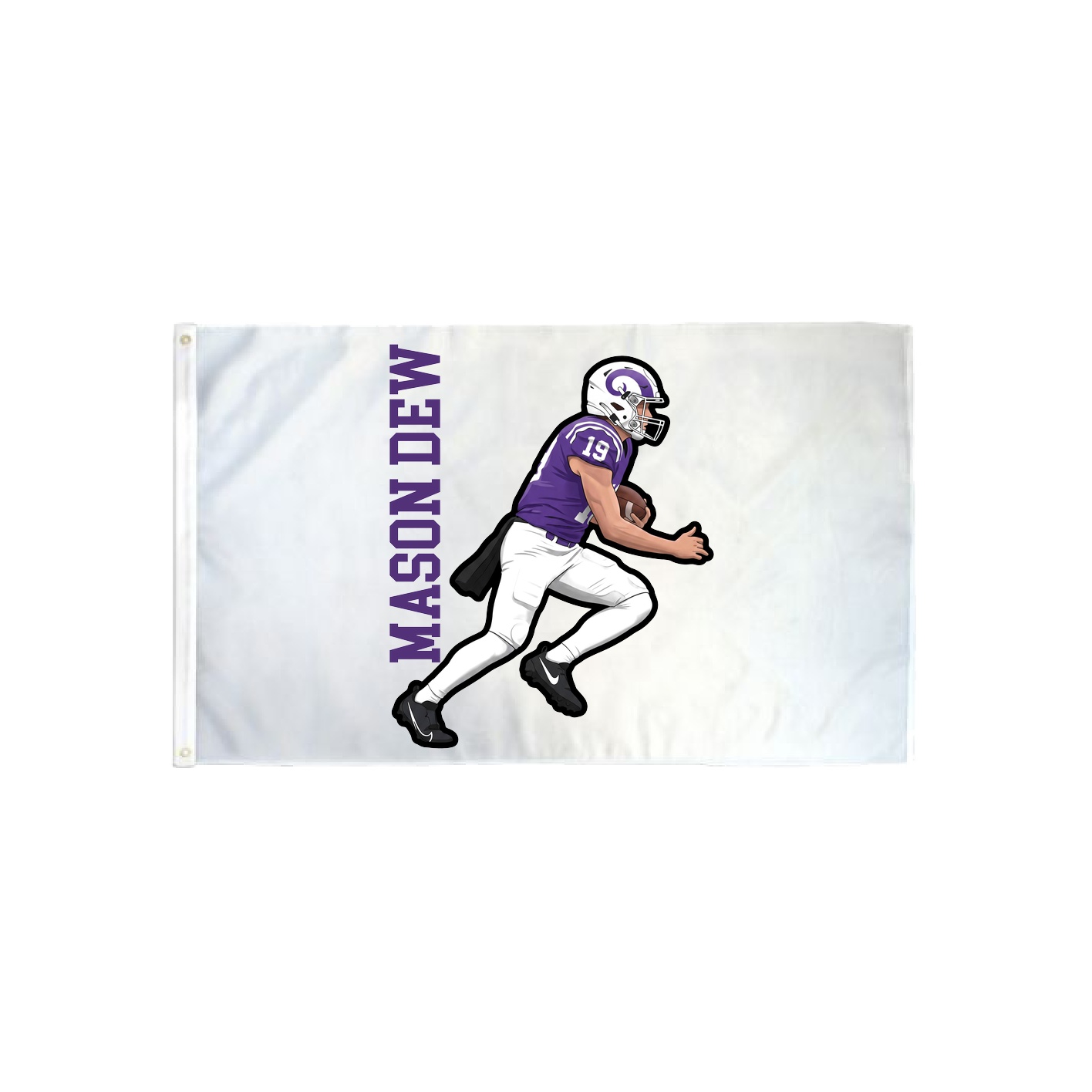 3x5 Flag — Name Vertical in Classic